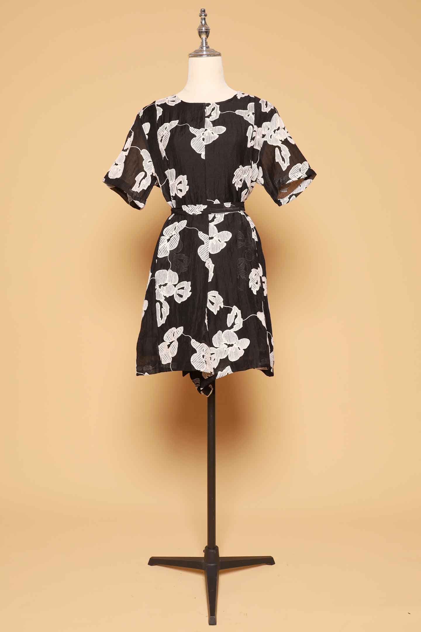 PO - Dion Playsuit in Moon Petal