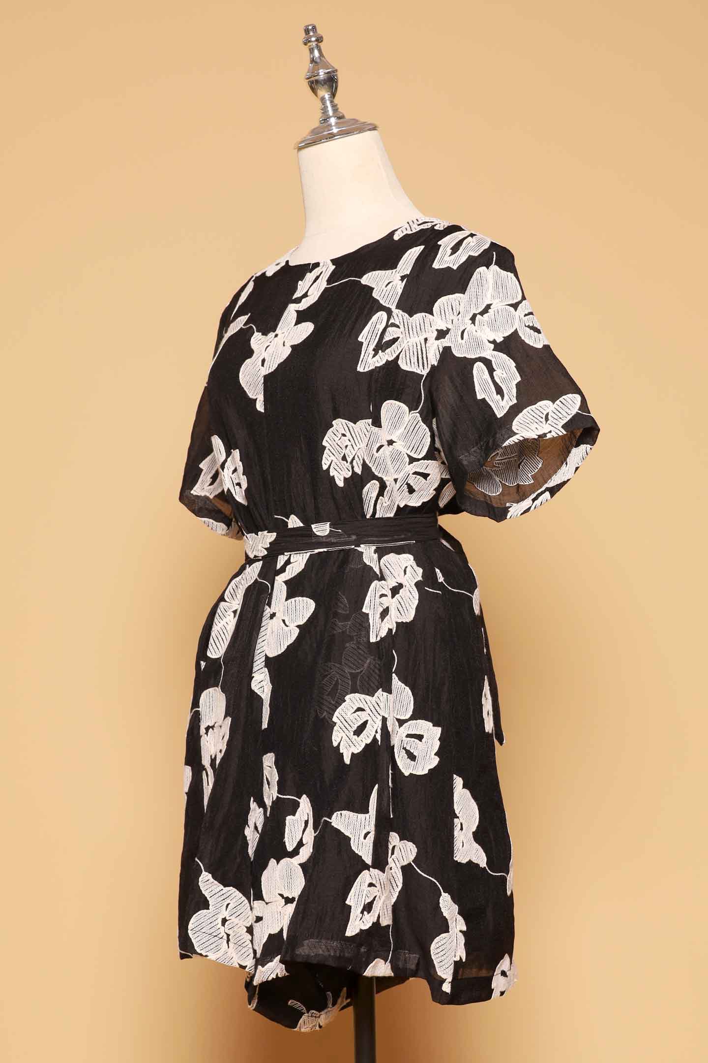 PO - Dion Playsuit in Moon Petal