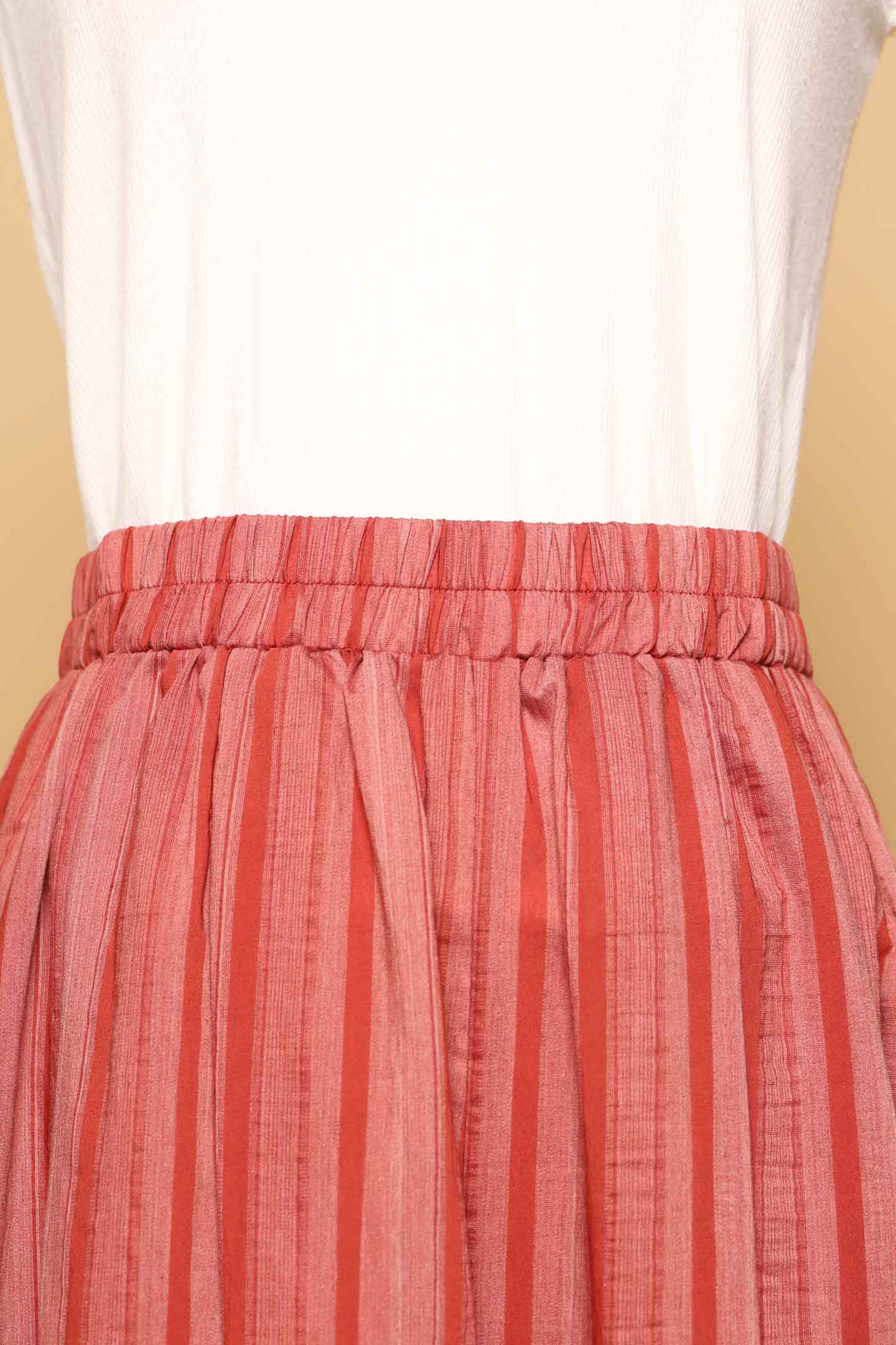 PO - Dippy Culottes in Orange Stripes