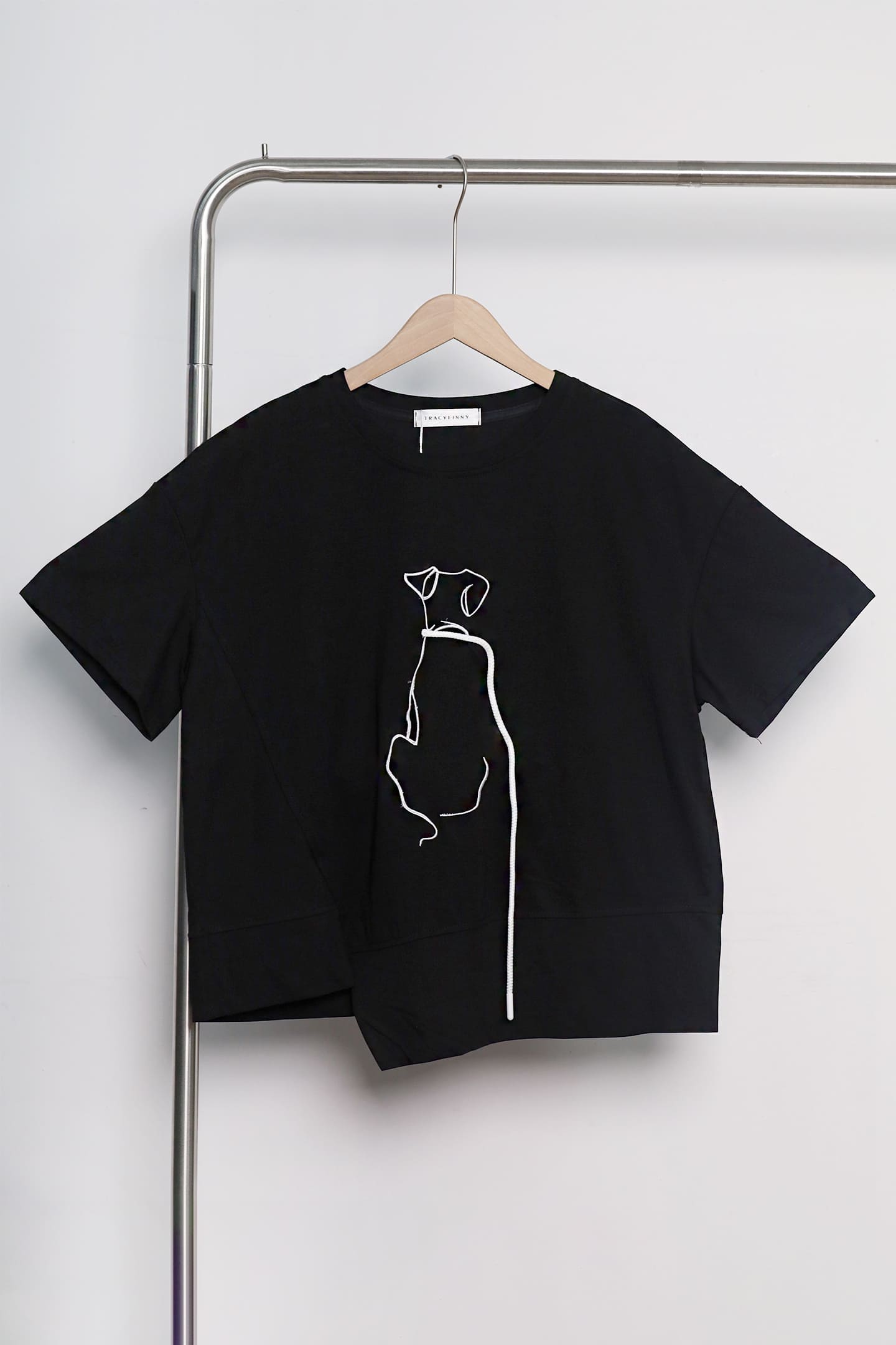 Easy by TE - Doggie Drawn Top