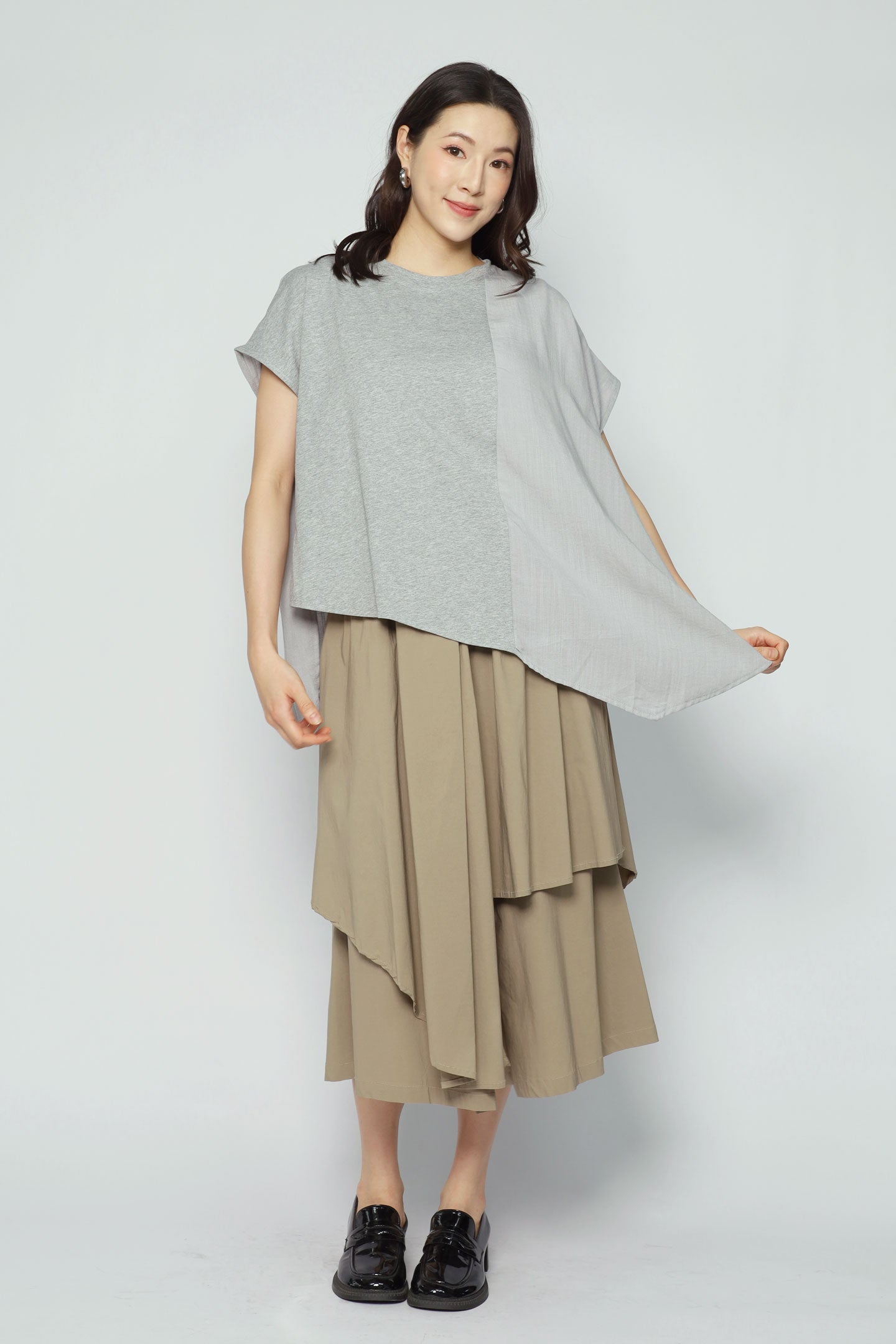 Dolce Top in Grey