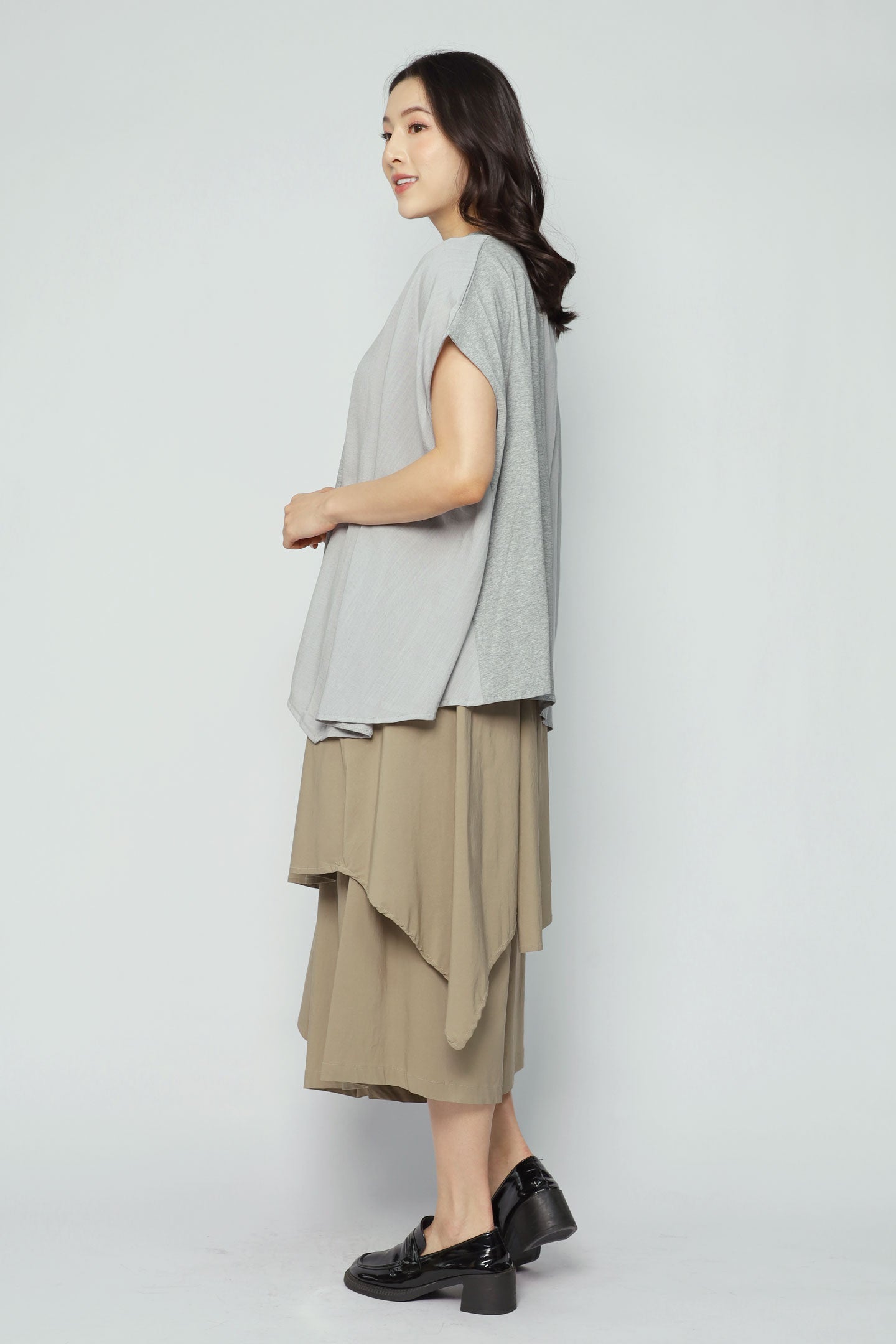 Dolce Top in Grey