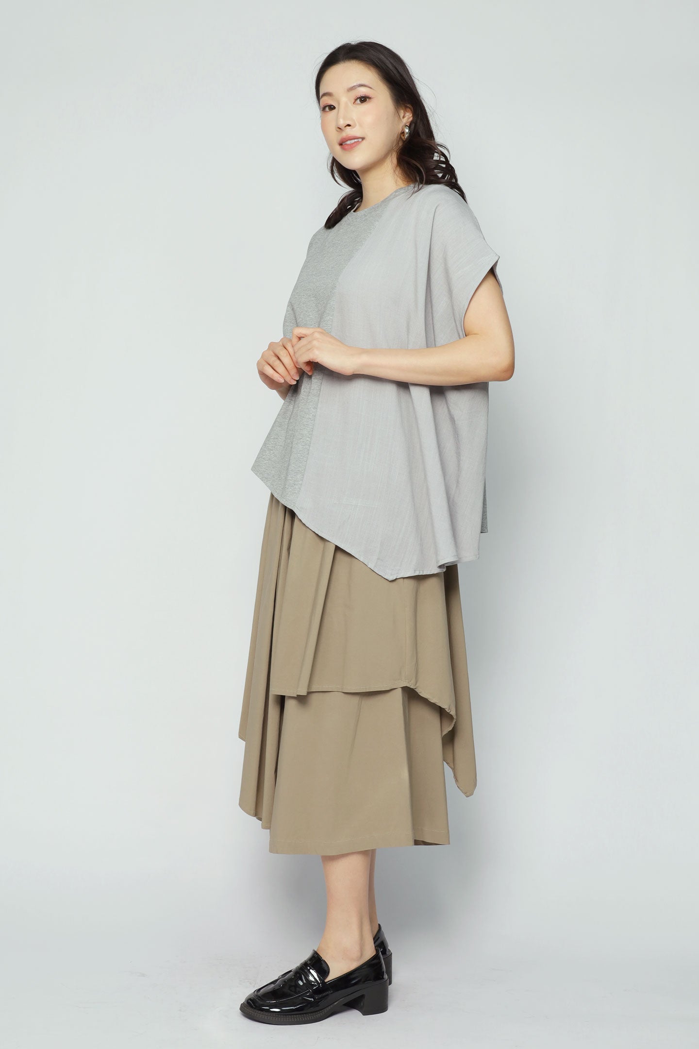 Dolce Top in Grey