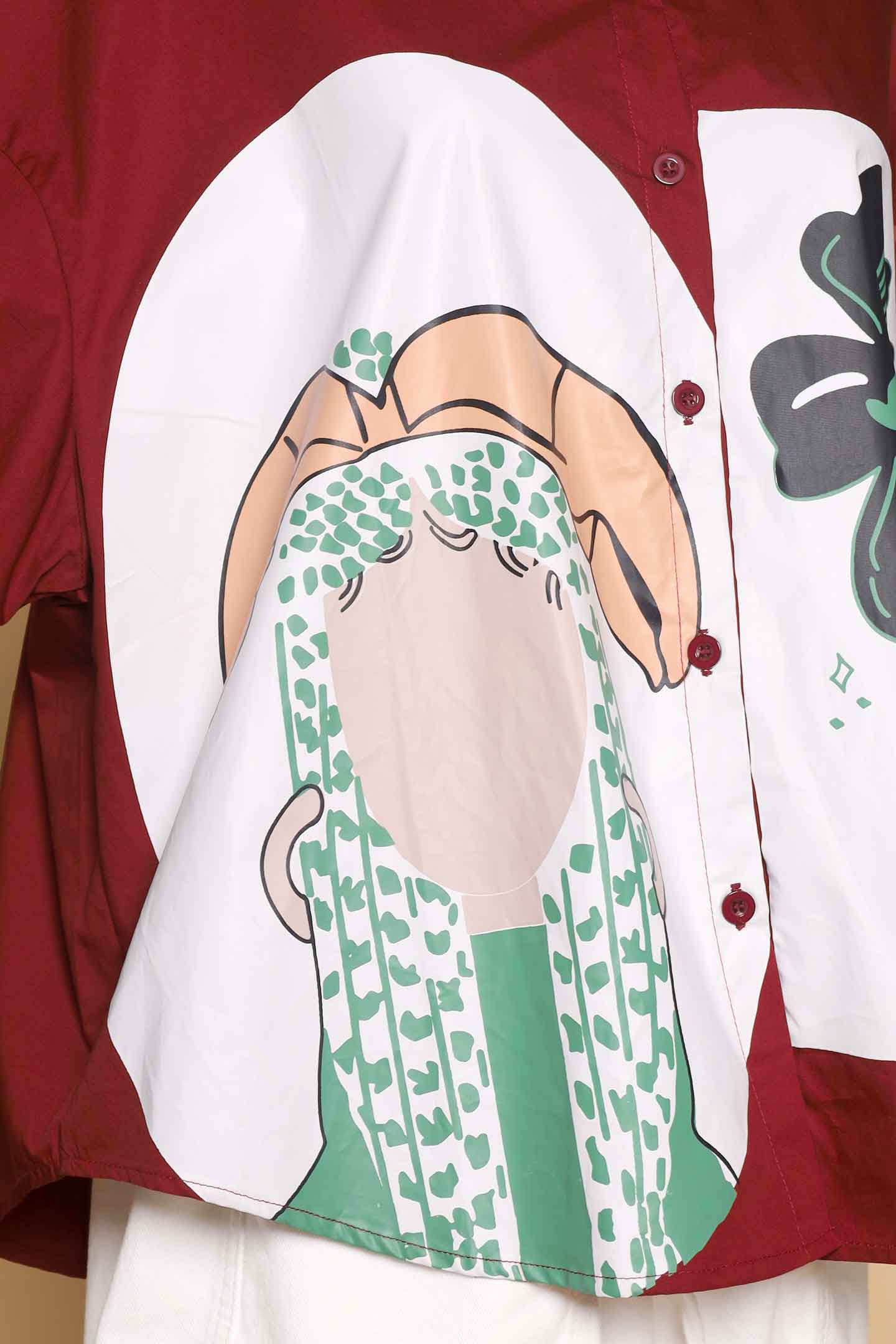 PO - Dolly Flower Printed Top