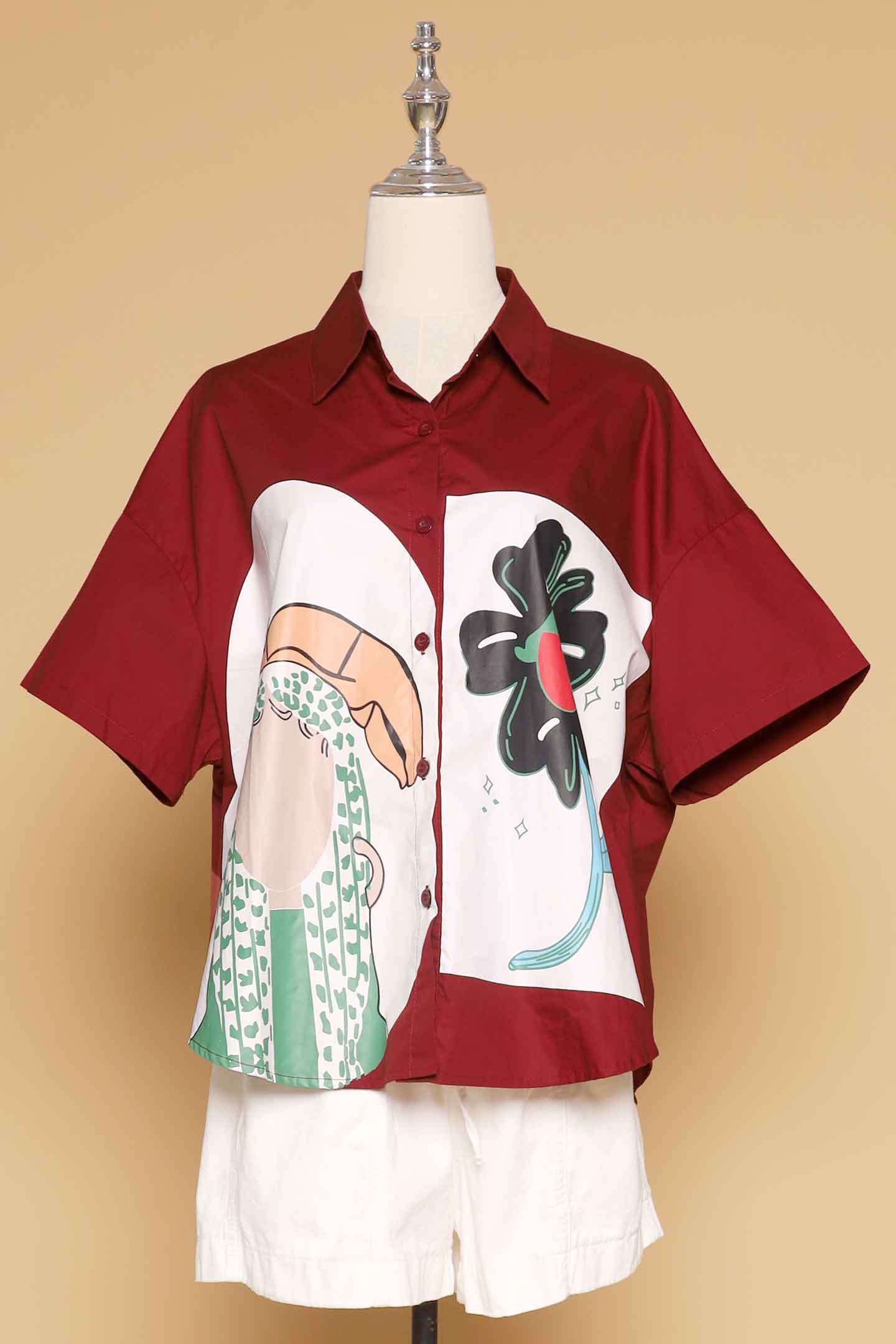 PO - Dolly Flower Printed Top
