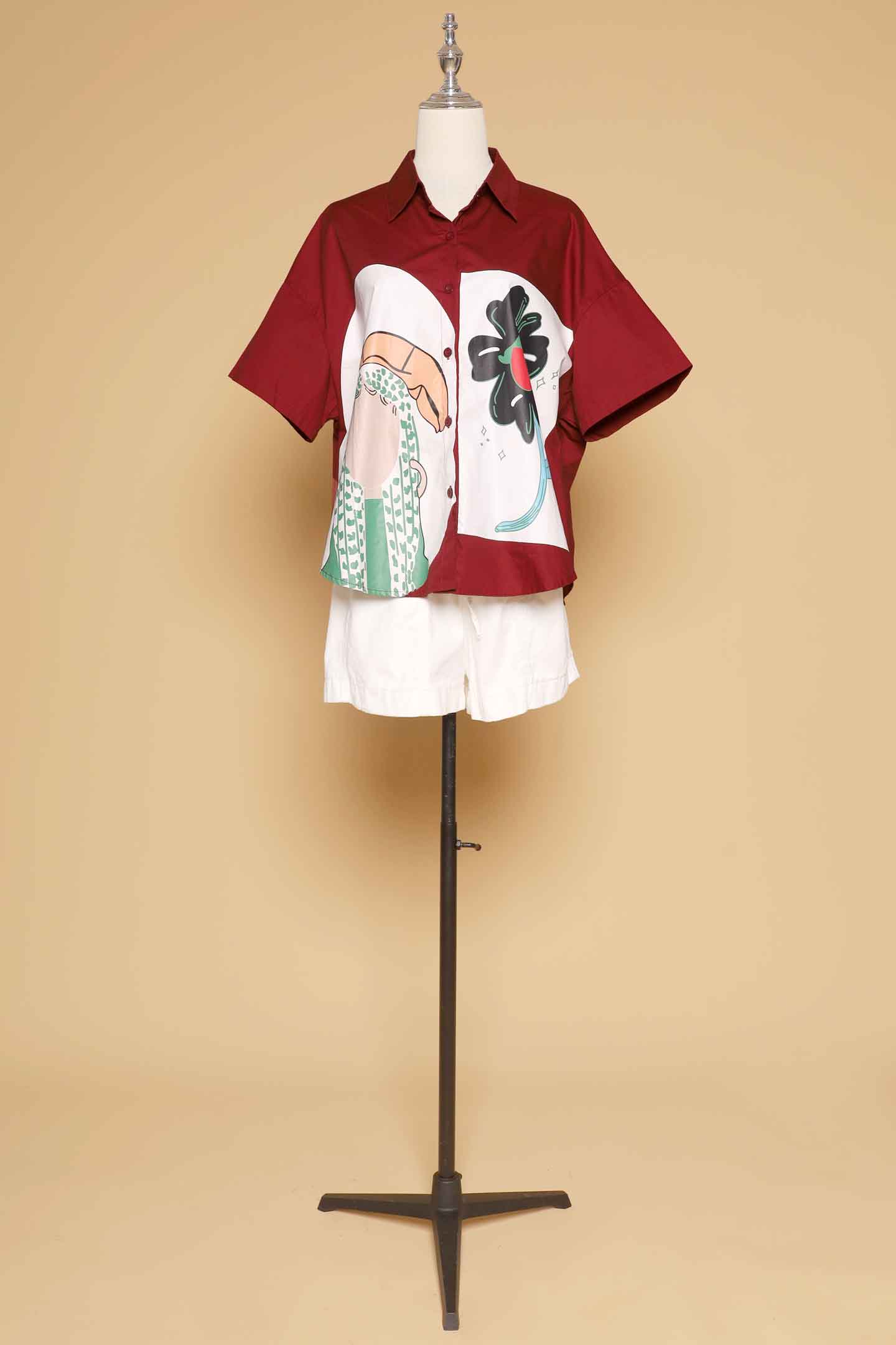 PO - Dolly Flower Printed Top