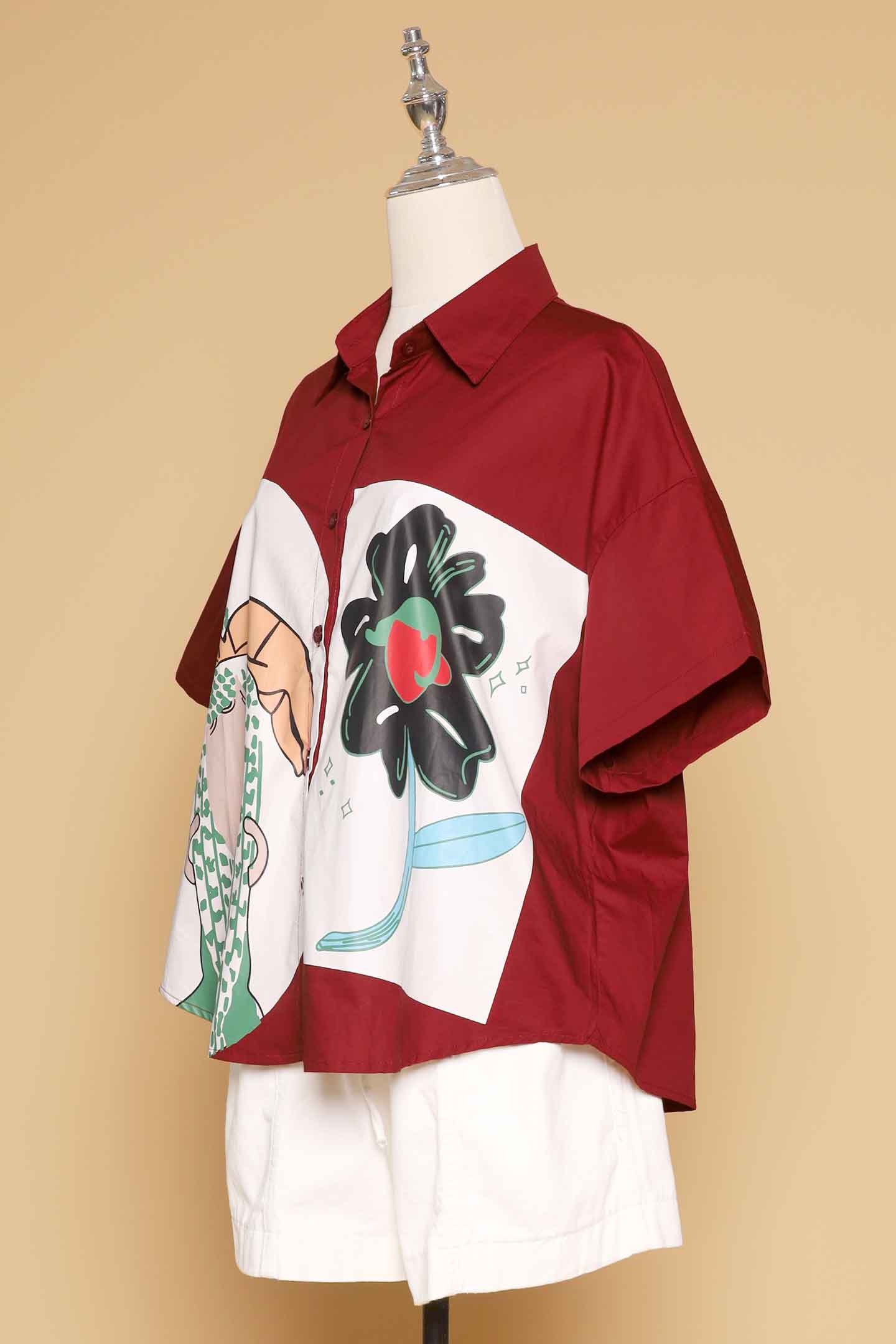 PO - Dolly Flower Printed Top