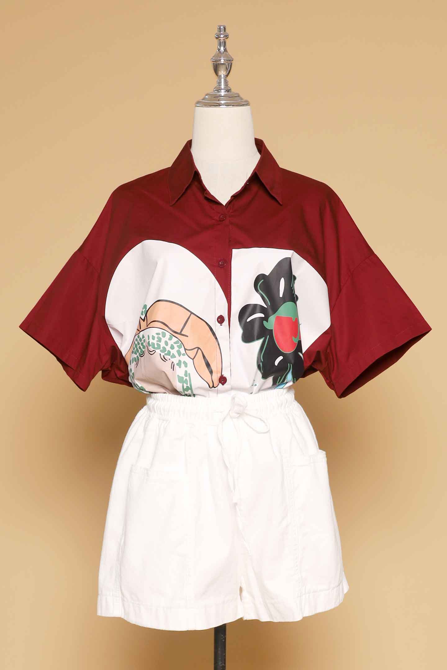 PO - Dolly Flower Printed Top