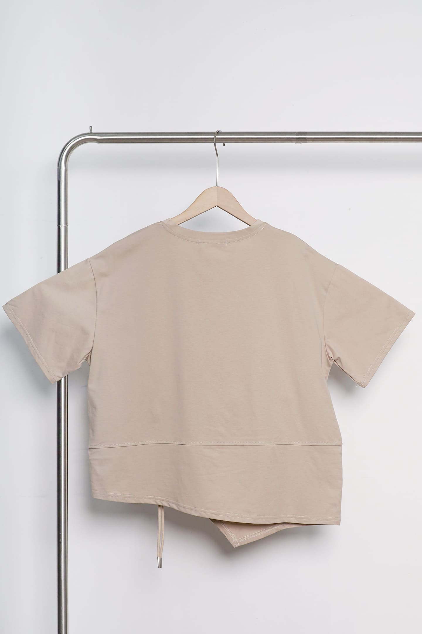 Easy by TE - Domie Pocket Top in Khaki