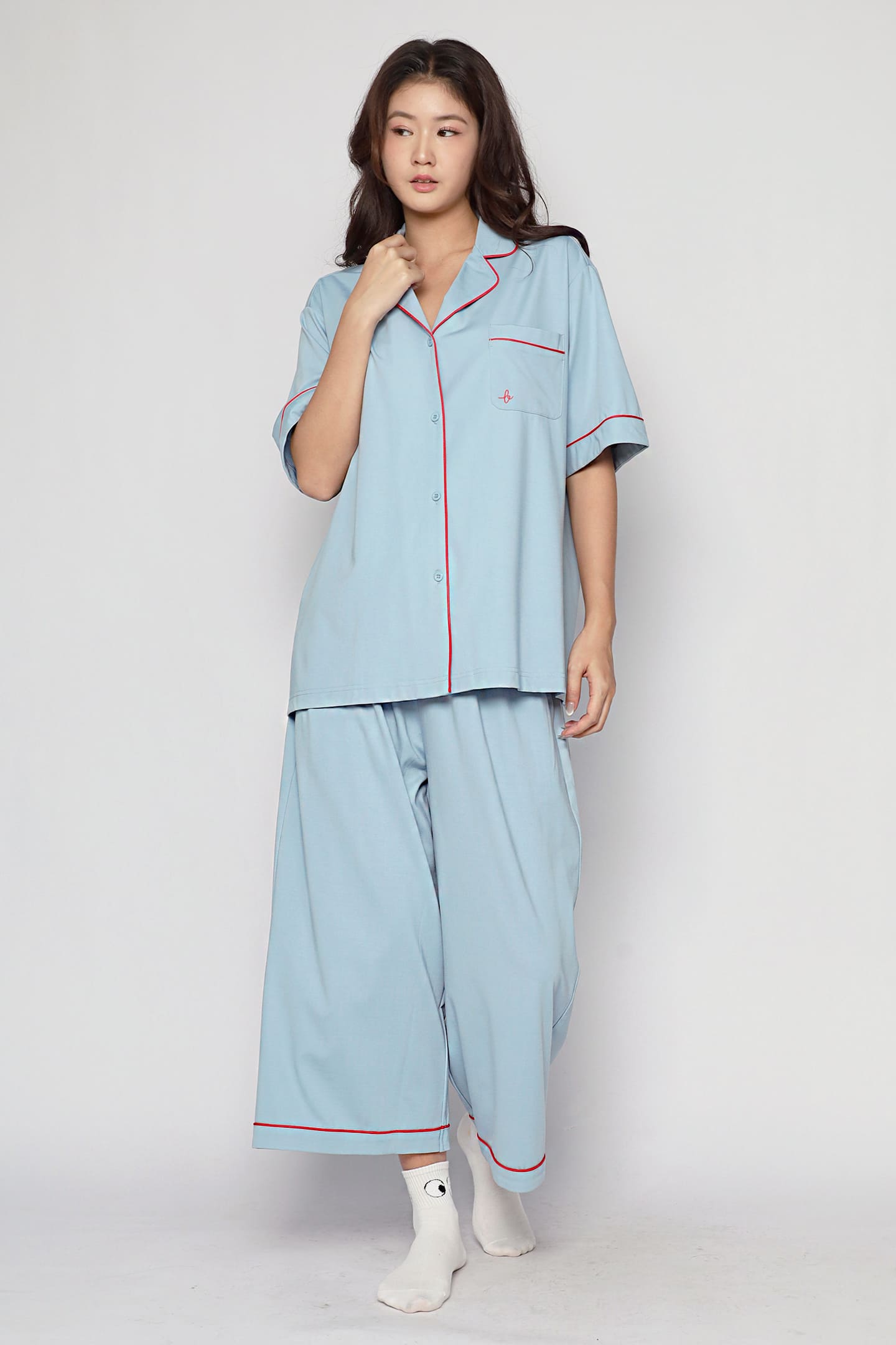 TENCEL - Dream Babe Pyjamas Pants Set in Cotton Candy