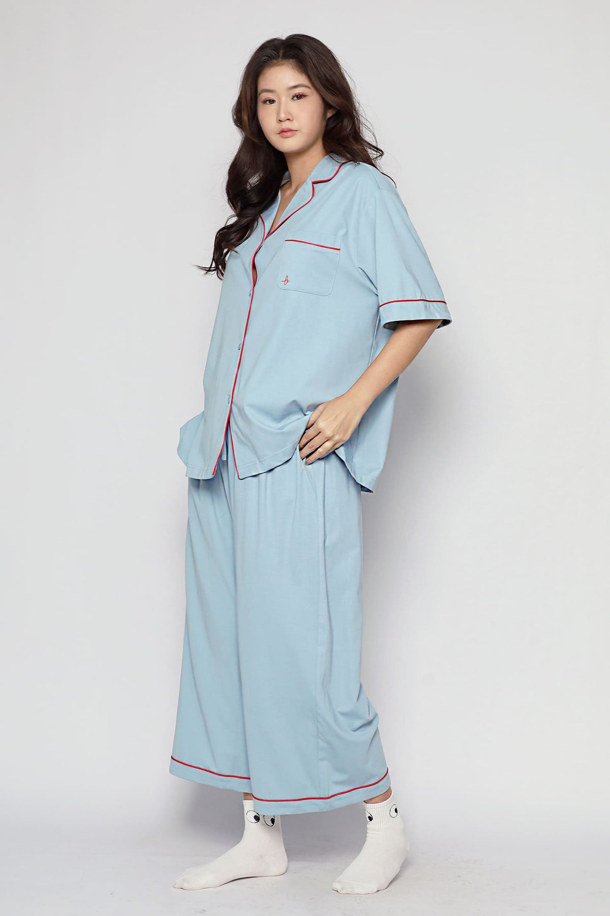 TENCEL - Dream Babe Pyjamas Pants Set in Cotton Candy