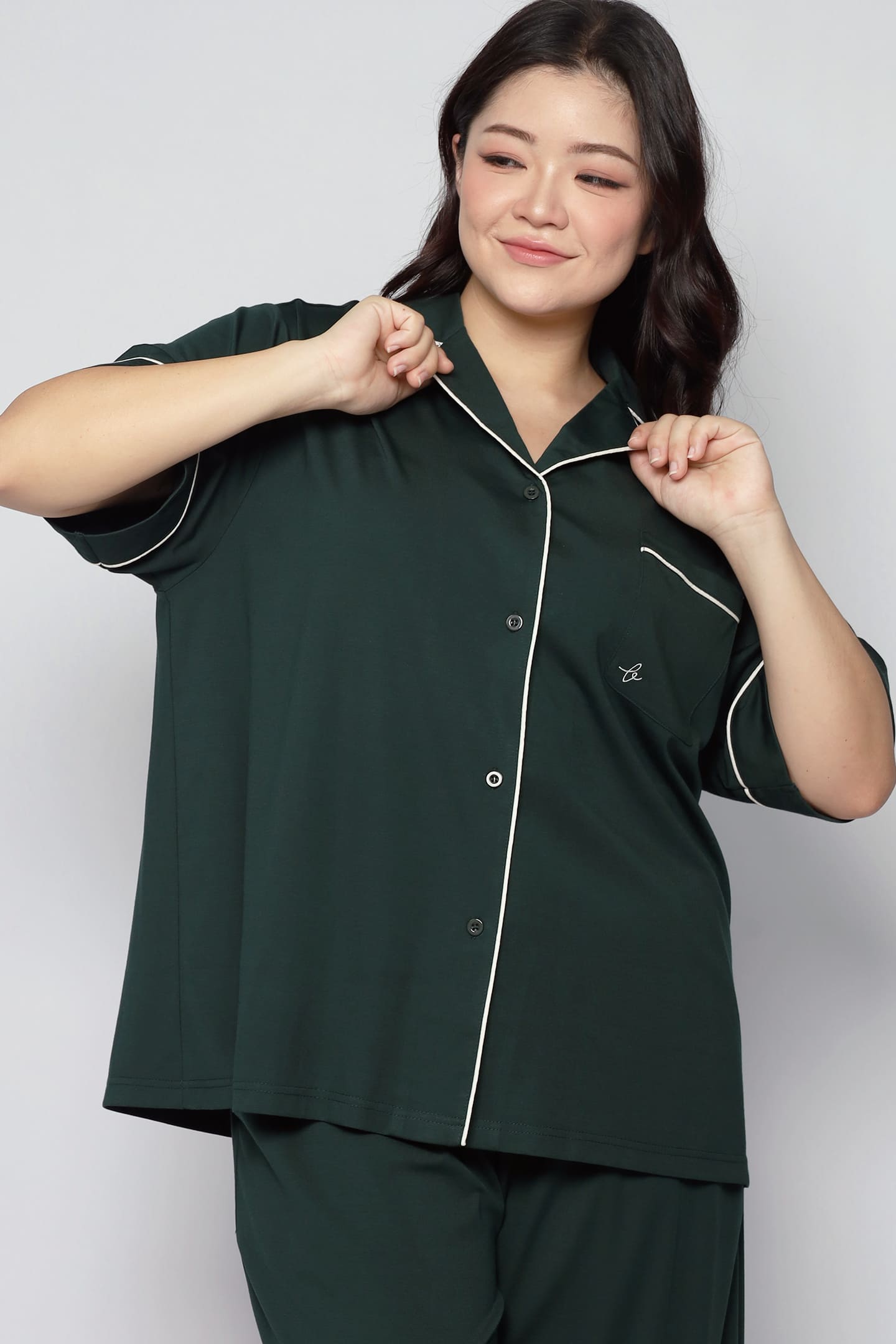 TENCEL - Dream Babe Pyjamas Pants Set in Matcha Latte
