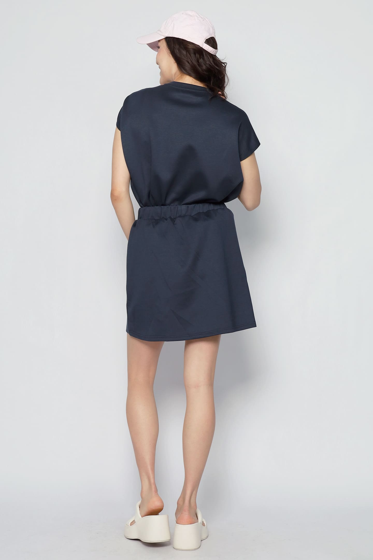 JOY - Easy Switch 2 in 1 Top and Skorts Set in Navy Blue