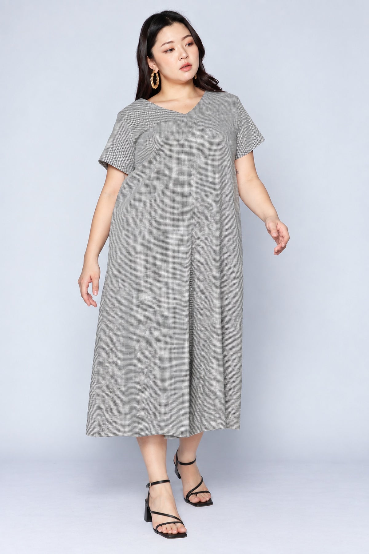 Shirokuro Jumpsuit in Classic Gingham