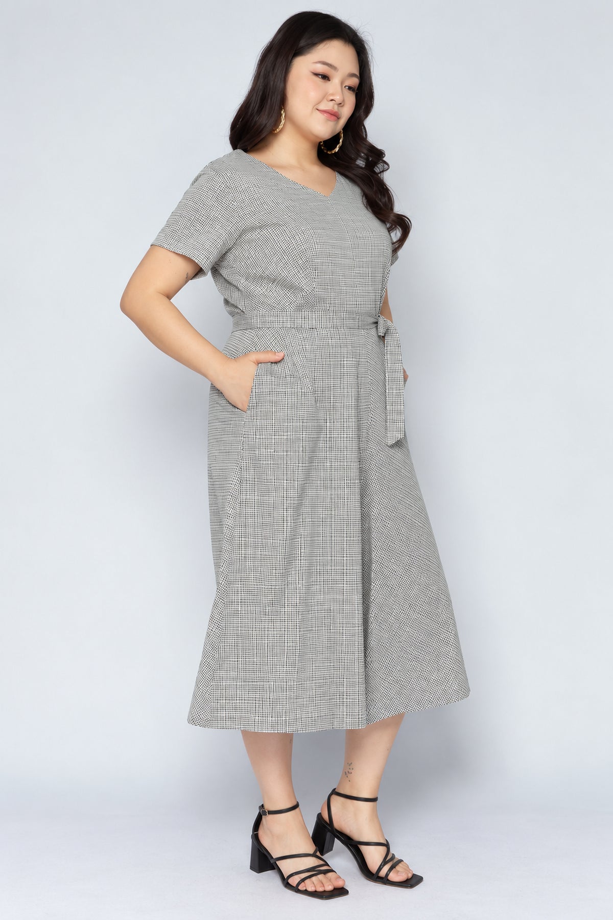 Shirokuro Jumpsuit in Classic Gingham