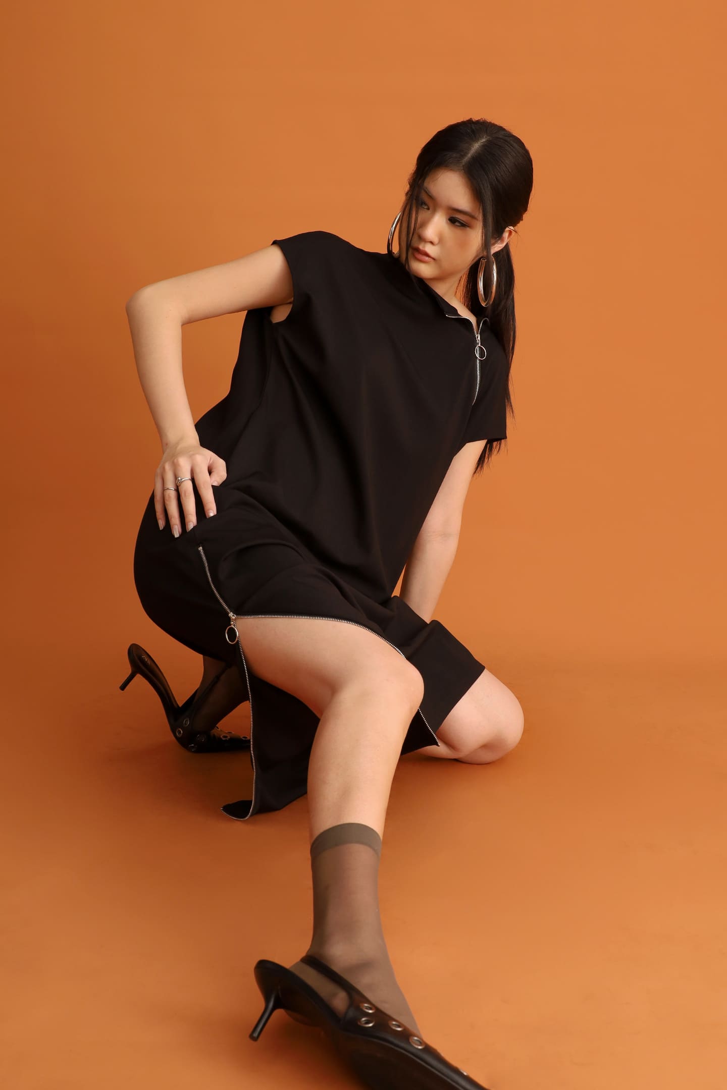 CHOSEN - Elevate Zipper Dress