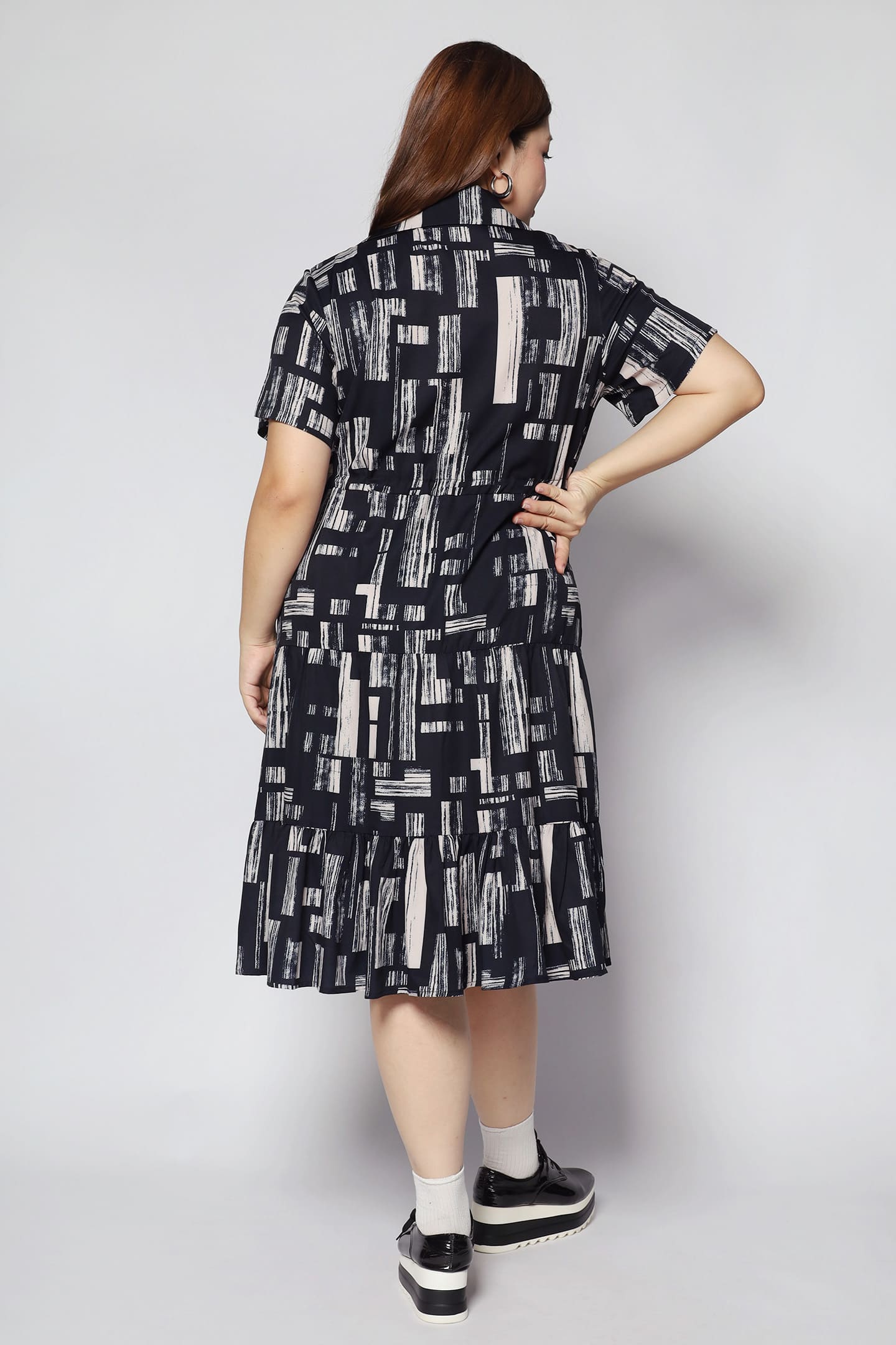 Elly Dress in Geometric