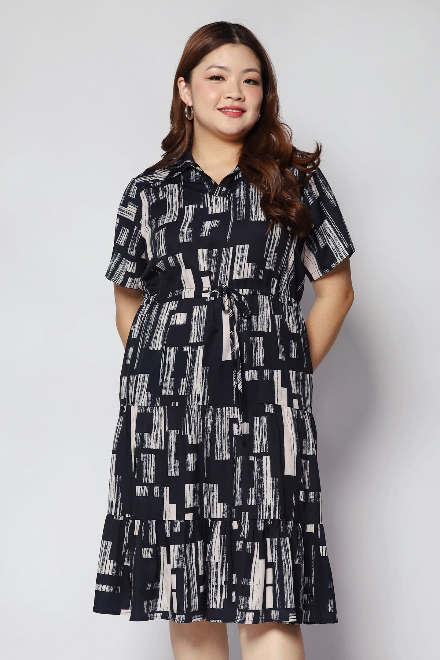 Elly Dress in Geometric