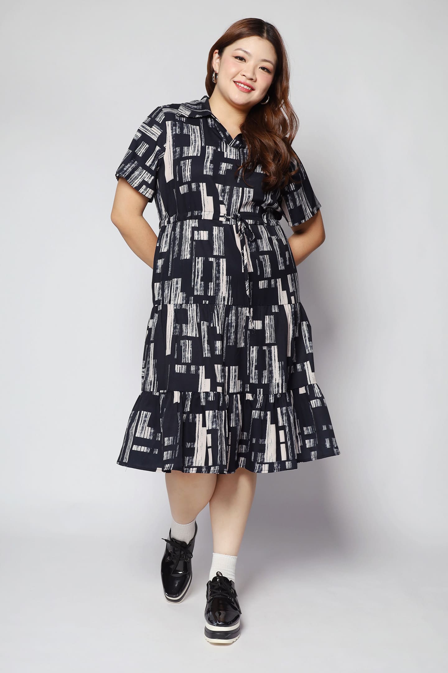 Elly Dress in Geometric