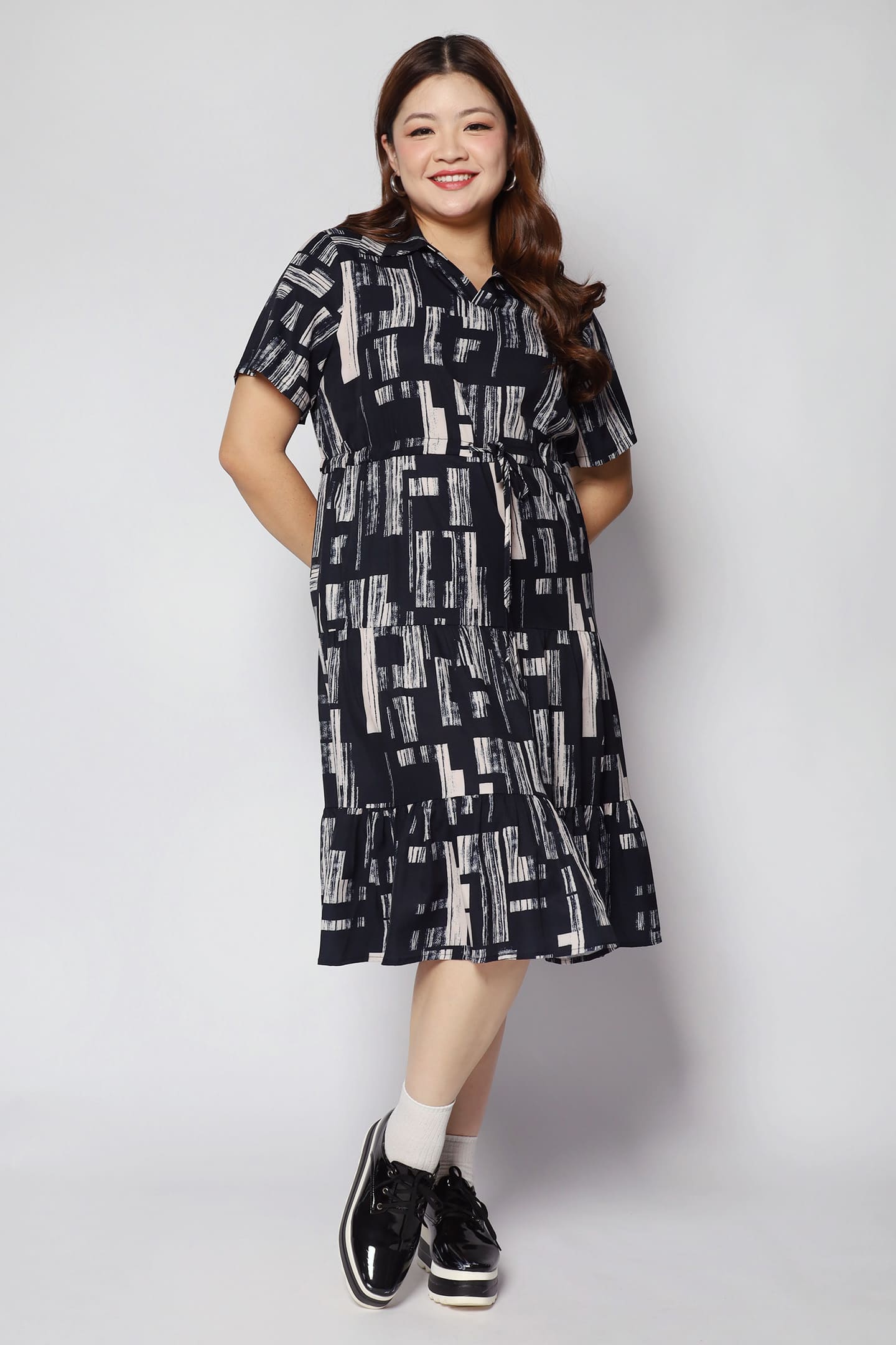 Elly Dress in Geometric