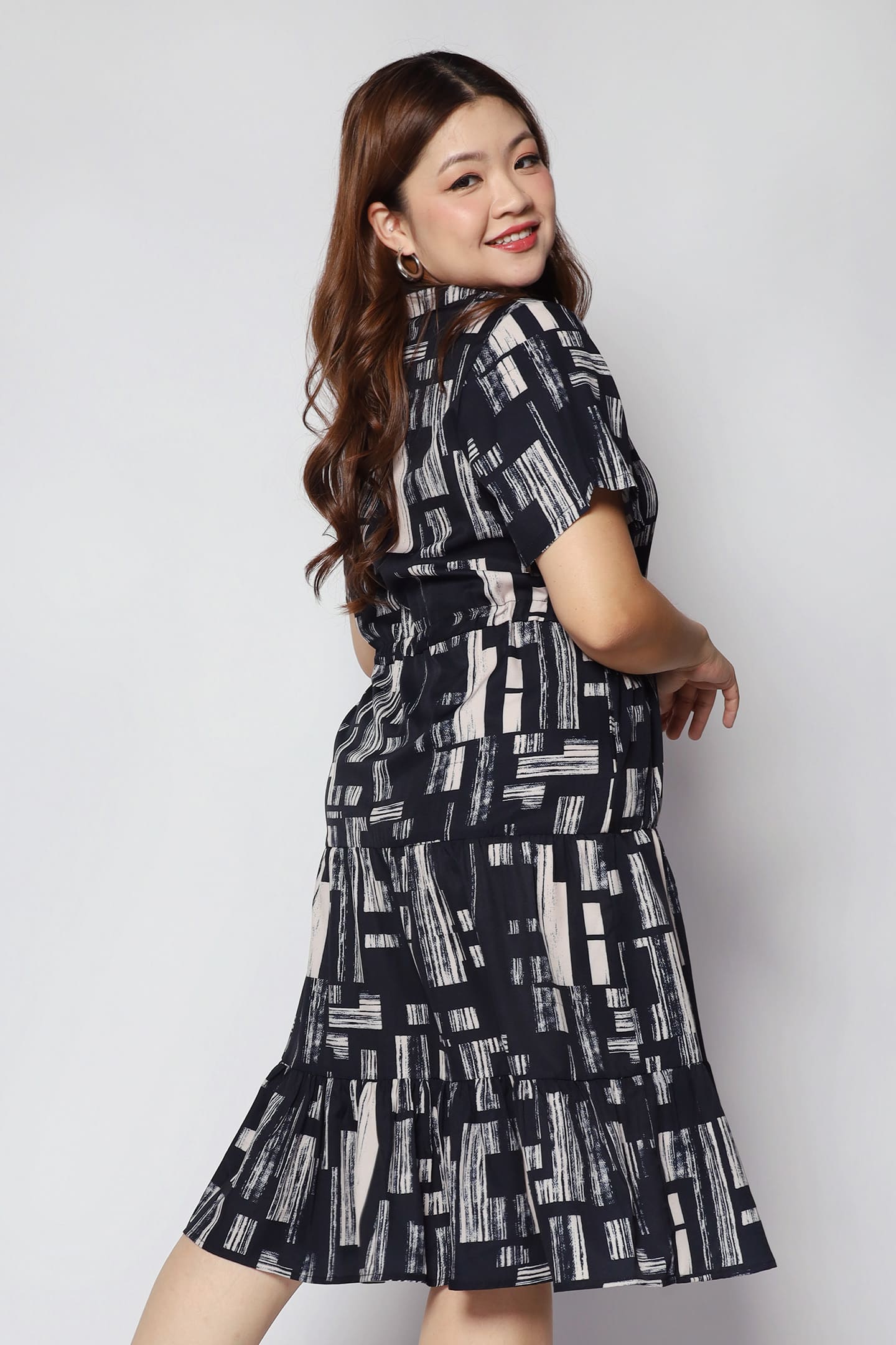 Elly Dress in Geometric