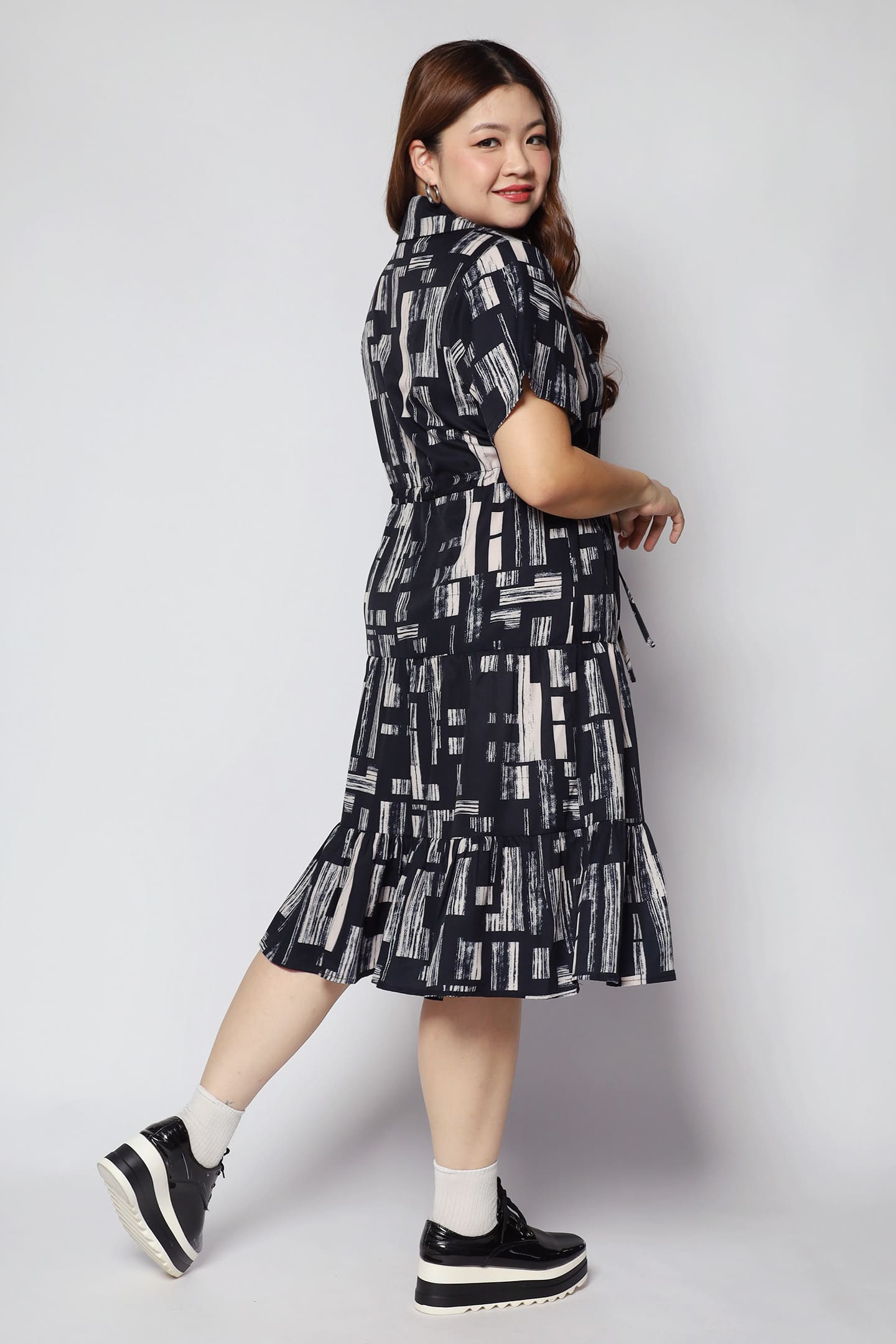 Elly Dress in Geometric