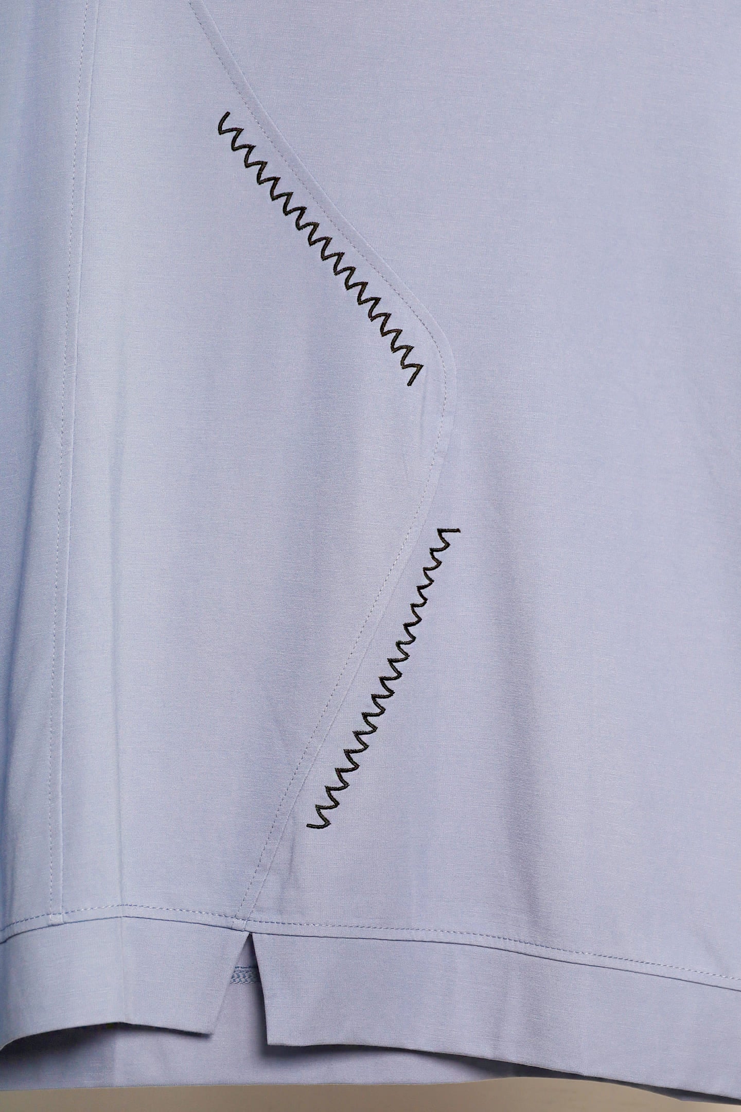 Easy by TE - Evie Zigzag Top in Blue