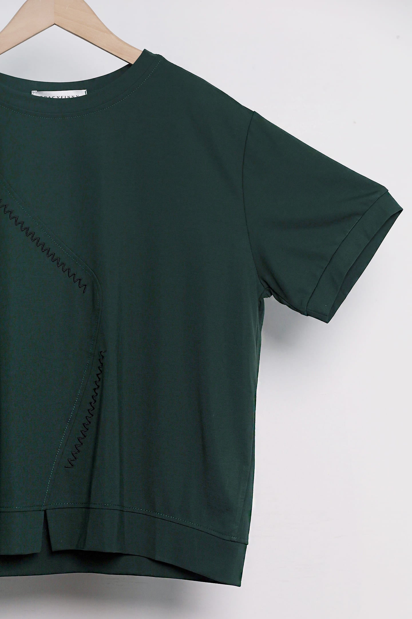 Easy by TE - Evie Zigzag Top in Green