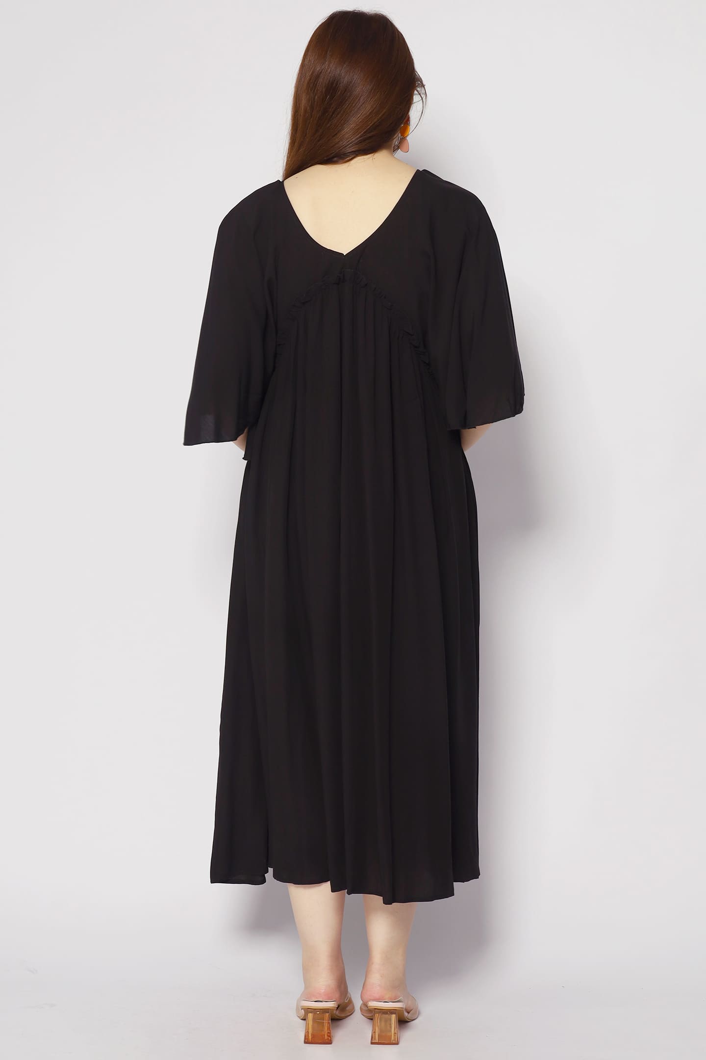 Emerson Flare Dress in Black