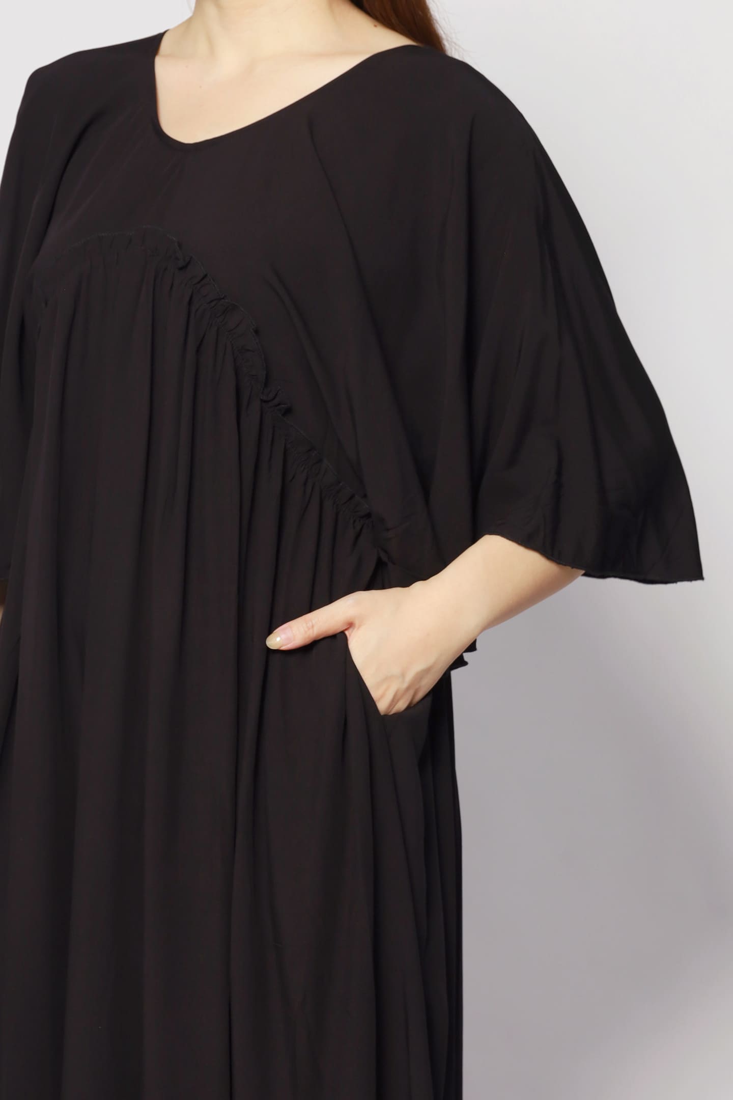 Emerson Flare Dress in Black