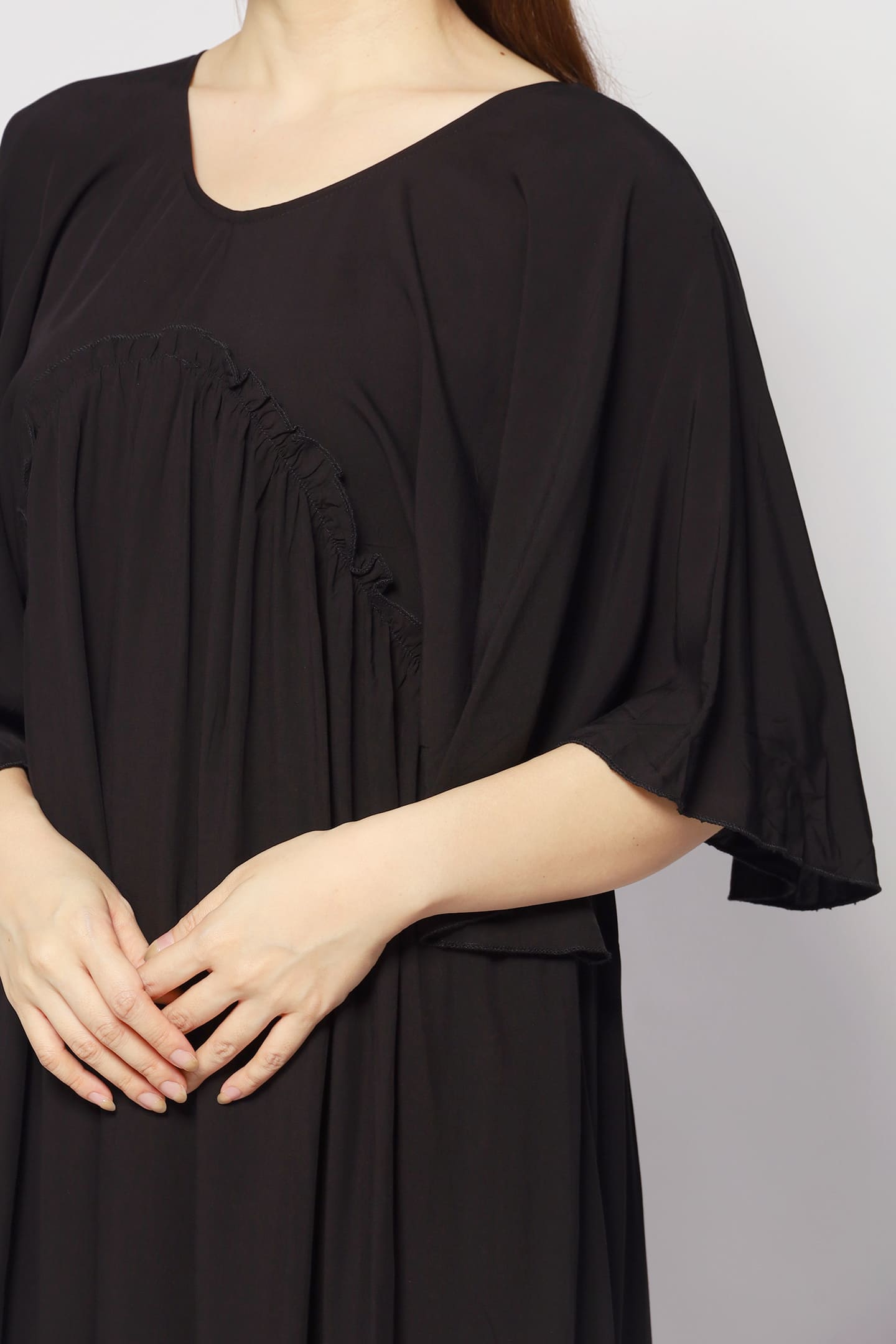 Emerson Flare Dress in Black