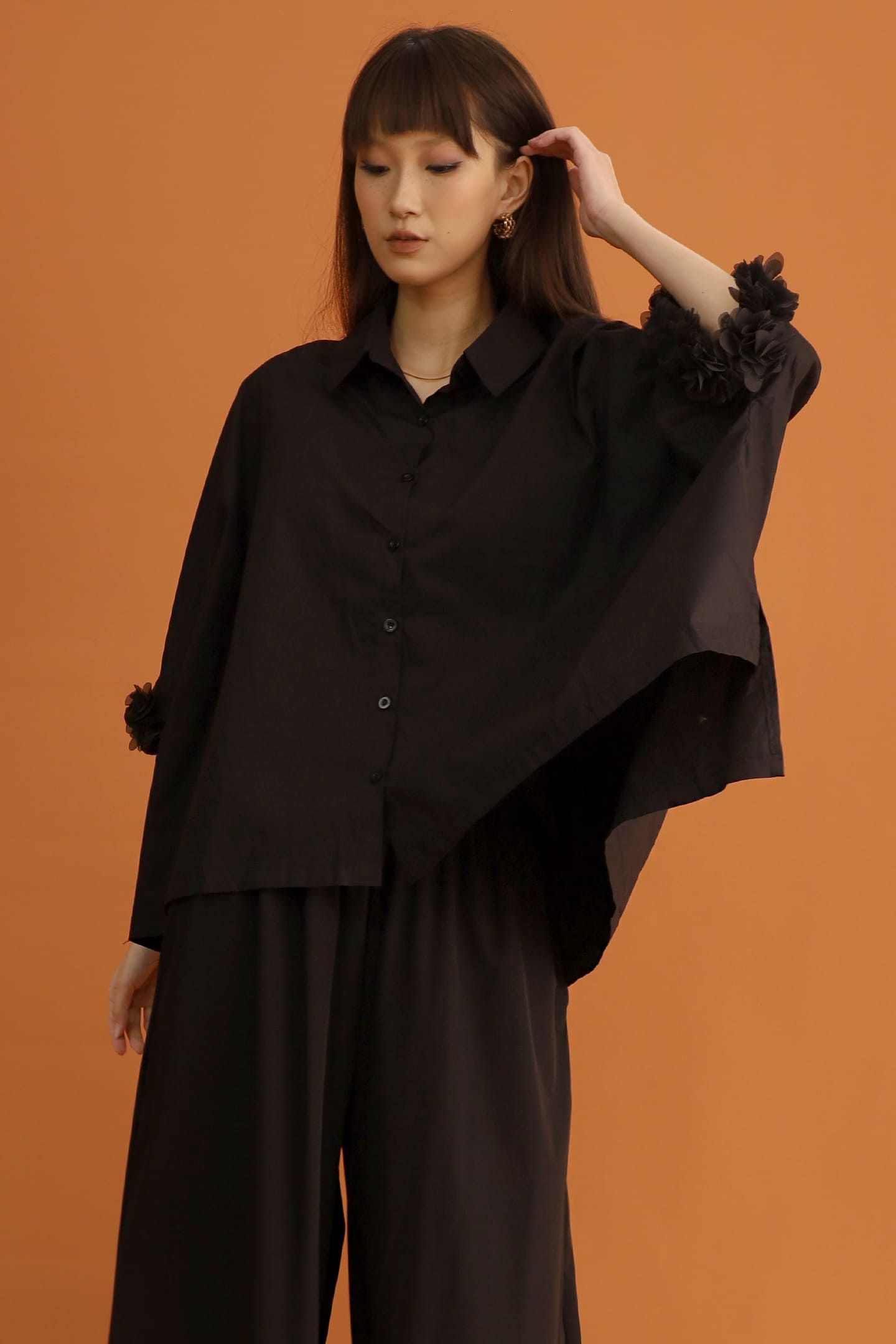 CHOSEN - Emiko Tulle Hem Shirt