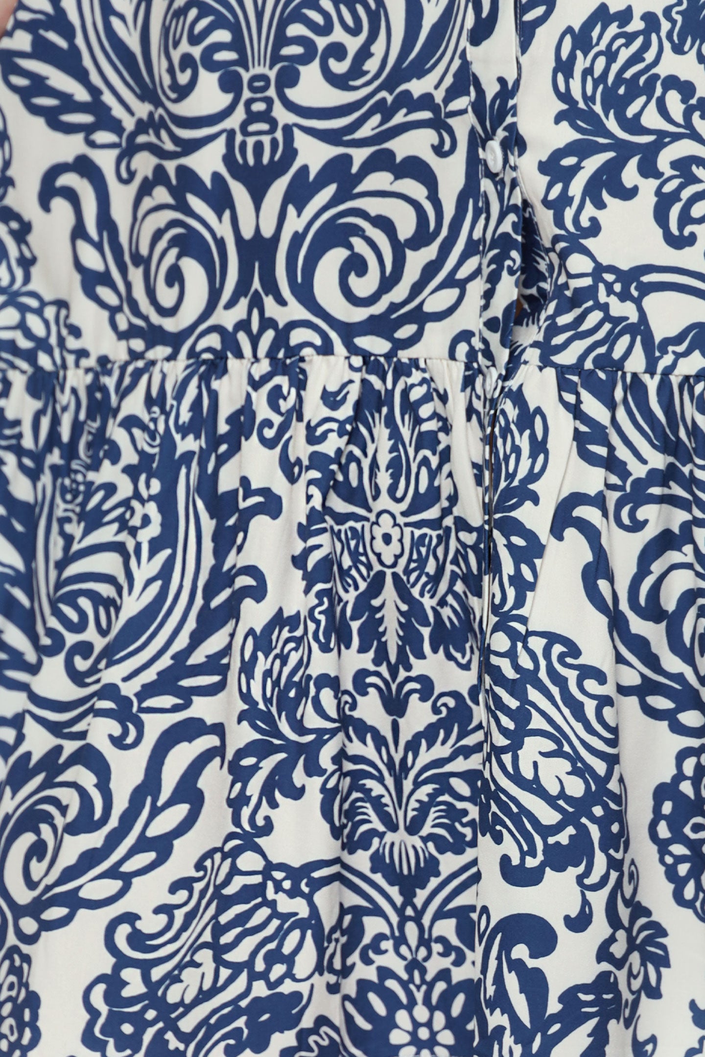 Esther Dress in Bluelit Blooms