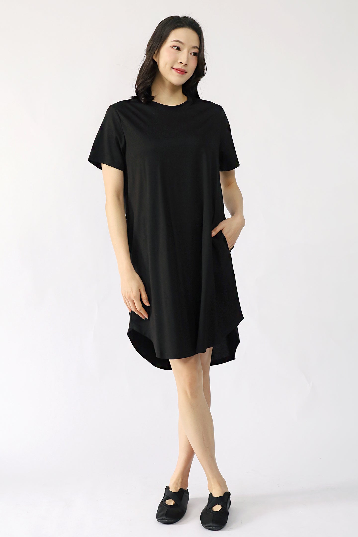 TENCEL - Everywhere Dress in Black