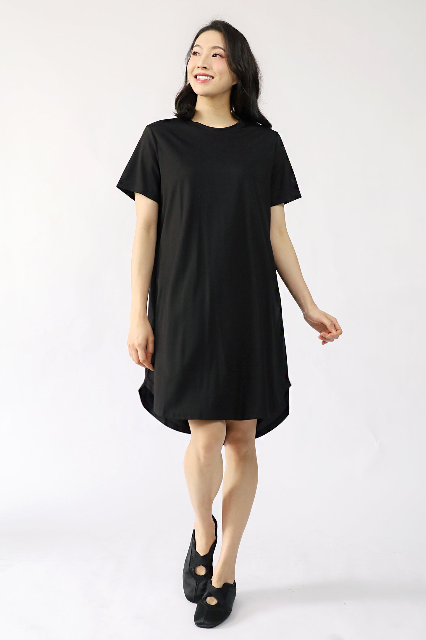 TENCEL - Everywhere Dress in Black