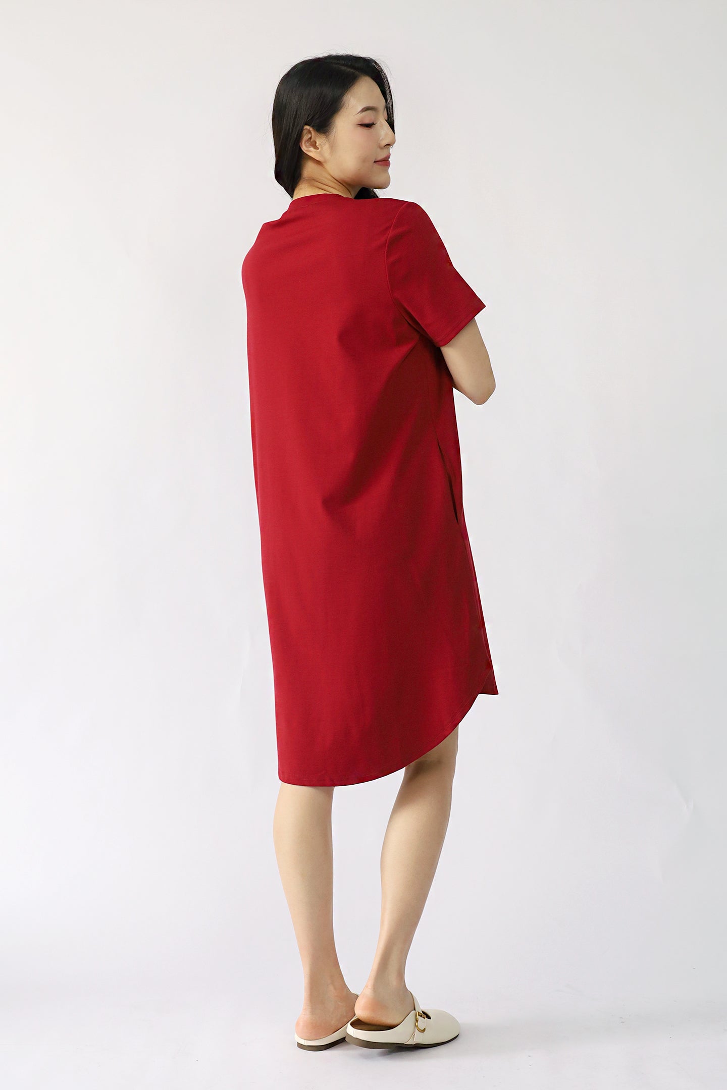 TENCEL - Everywhere Dress in Red