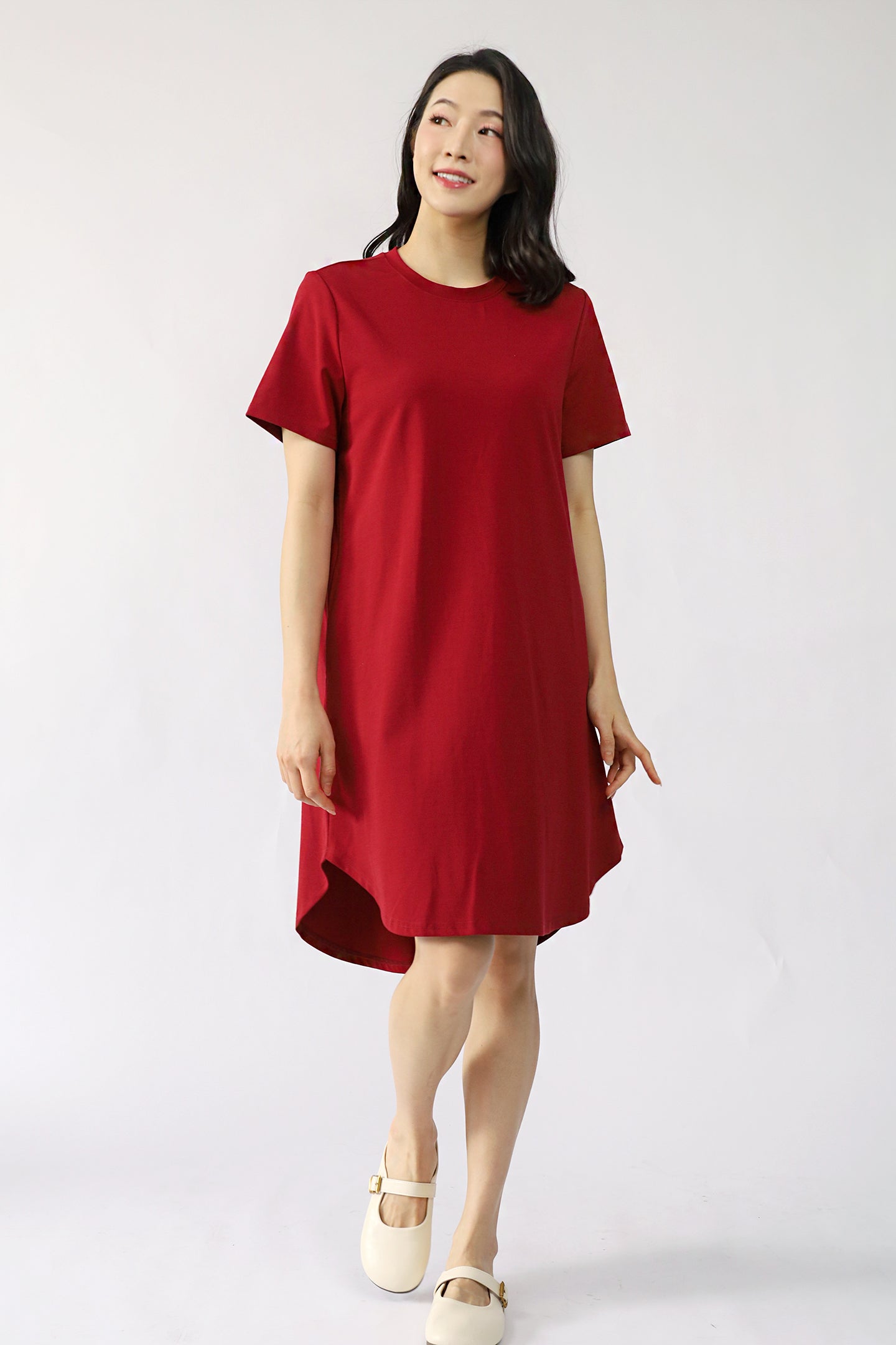 TENCEL - Everywhere Dress in Red