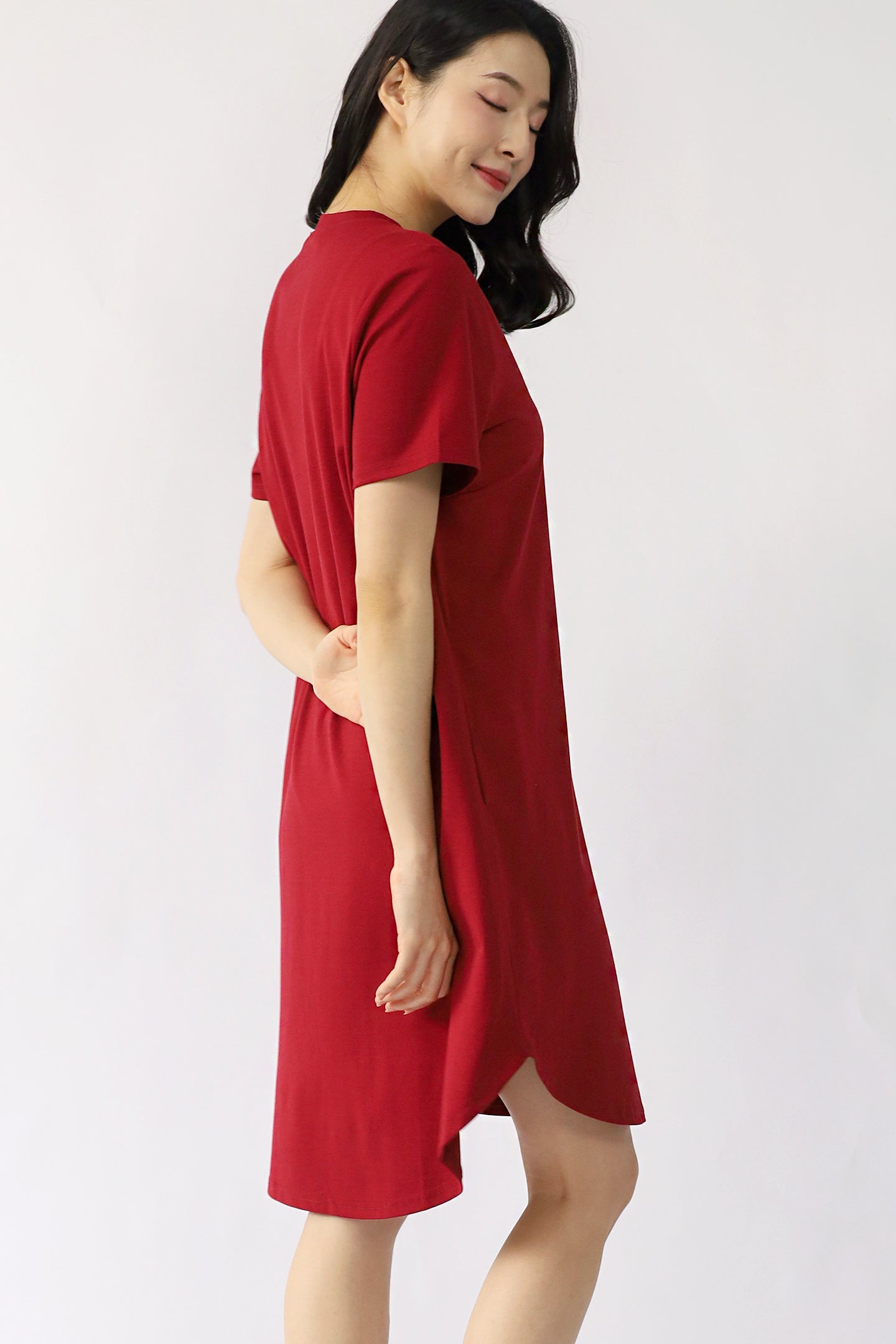 TENCEL - Everywhere Dress in Red