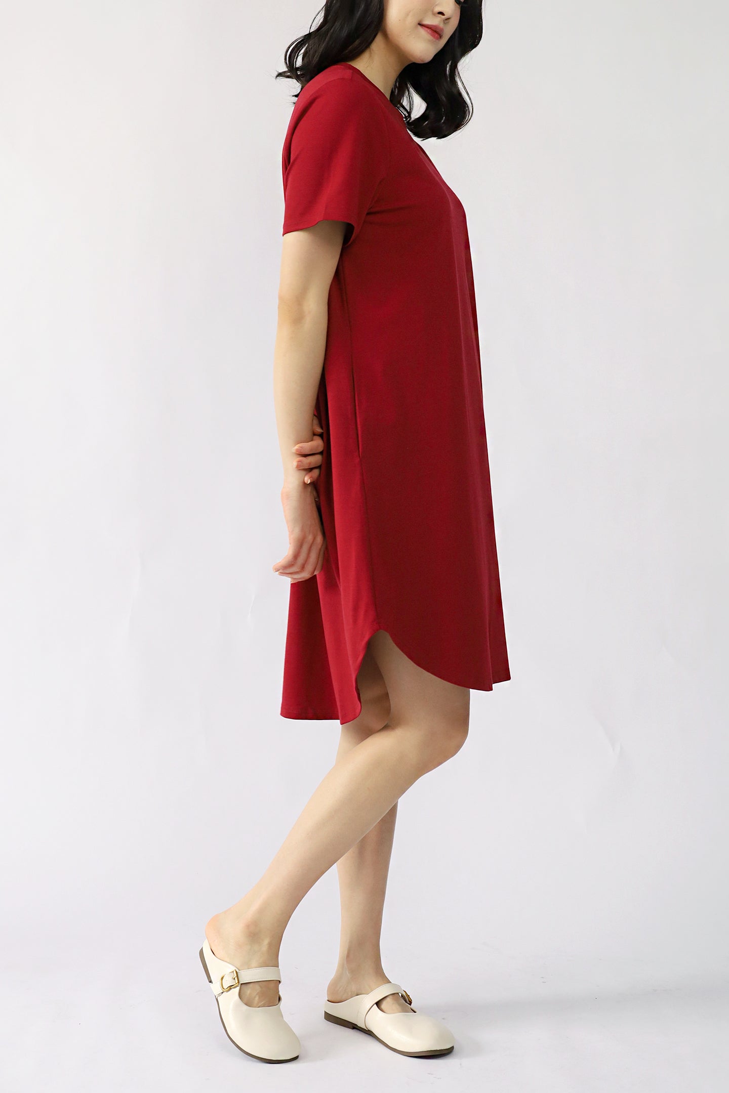 TENCEL - Everywhere Dress in Red