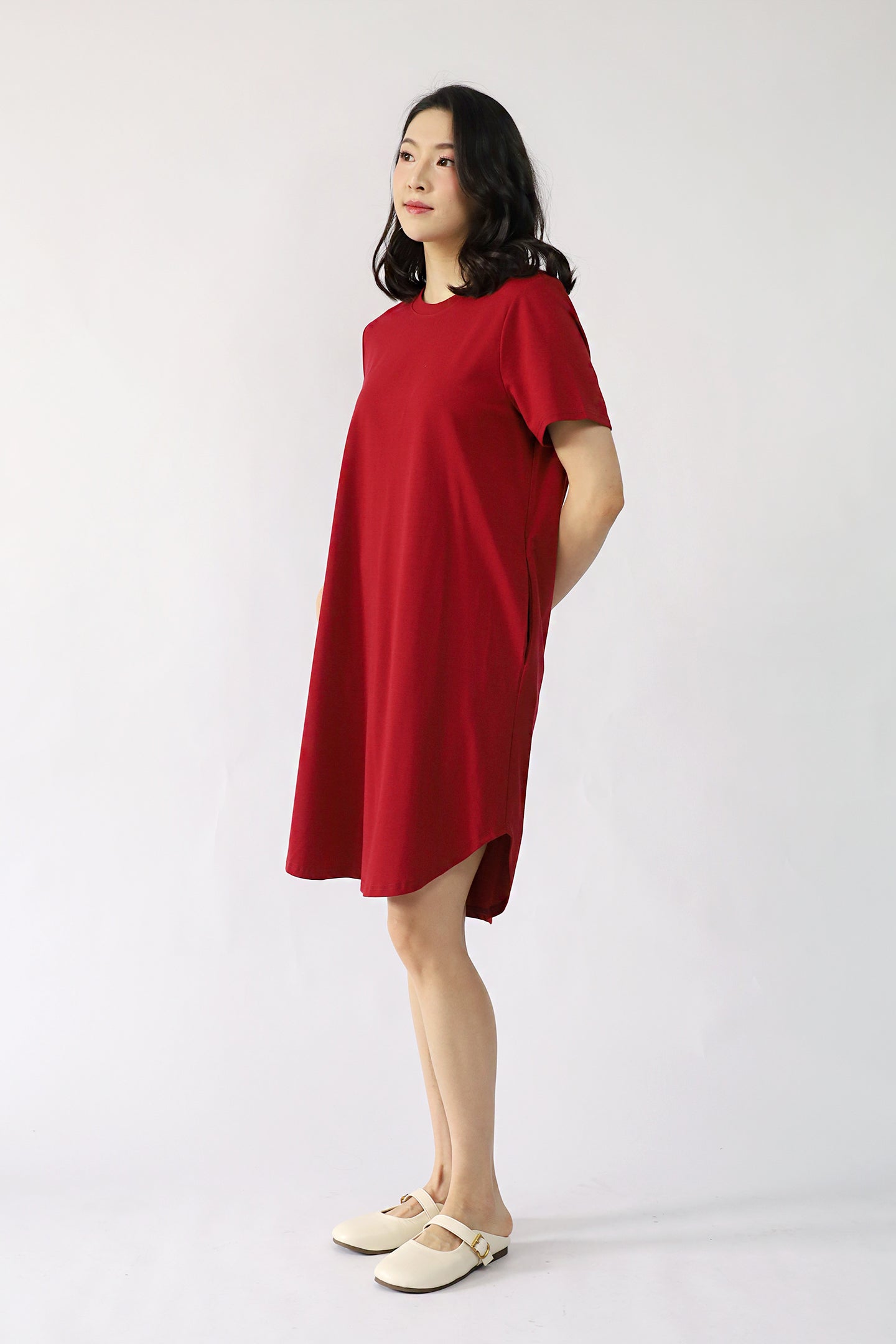 TENCEL - Everywhere Dress in Red
