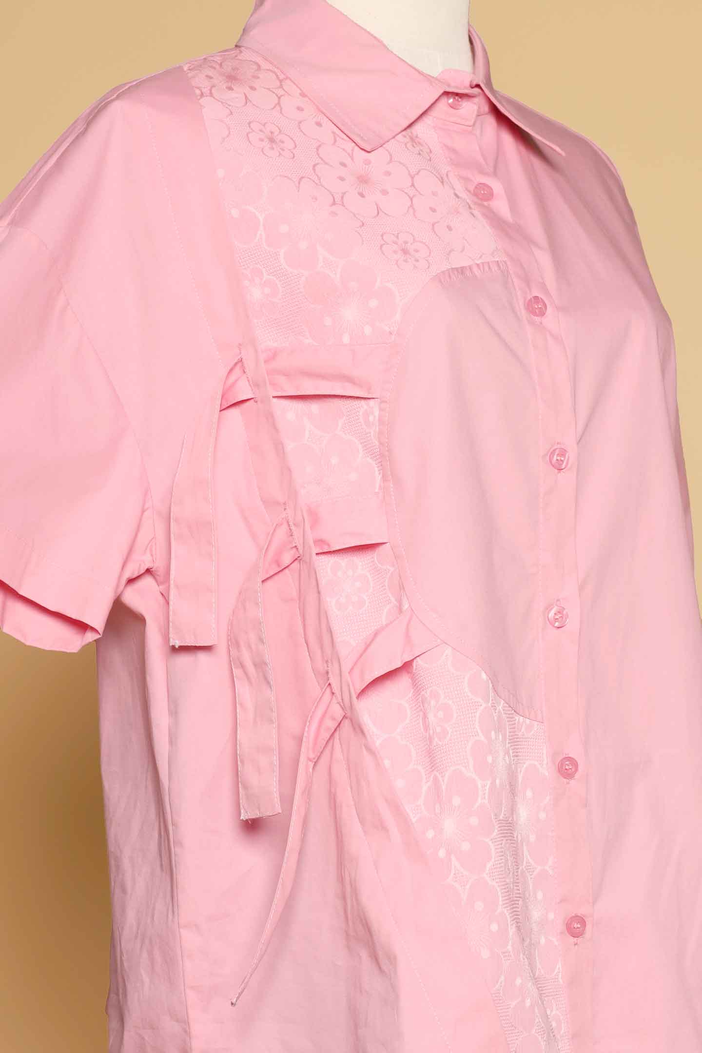 PO - Fayla Floral Shirt in Pink