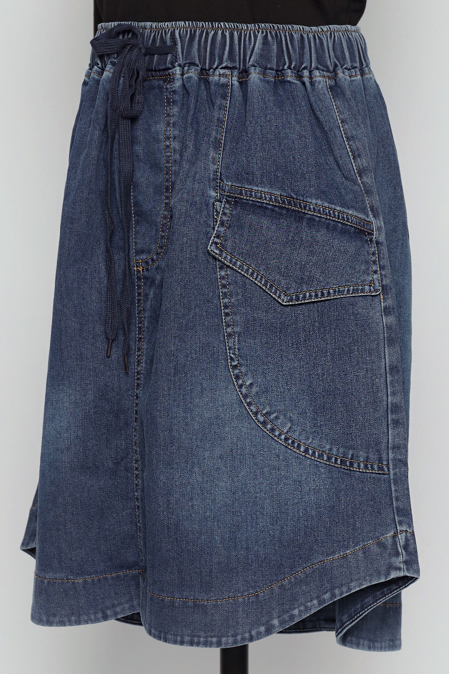 PO - Fianna Denim Skirt in Blue