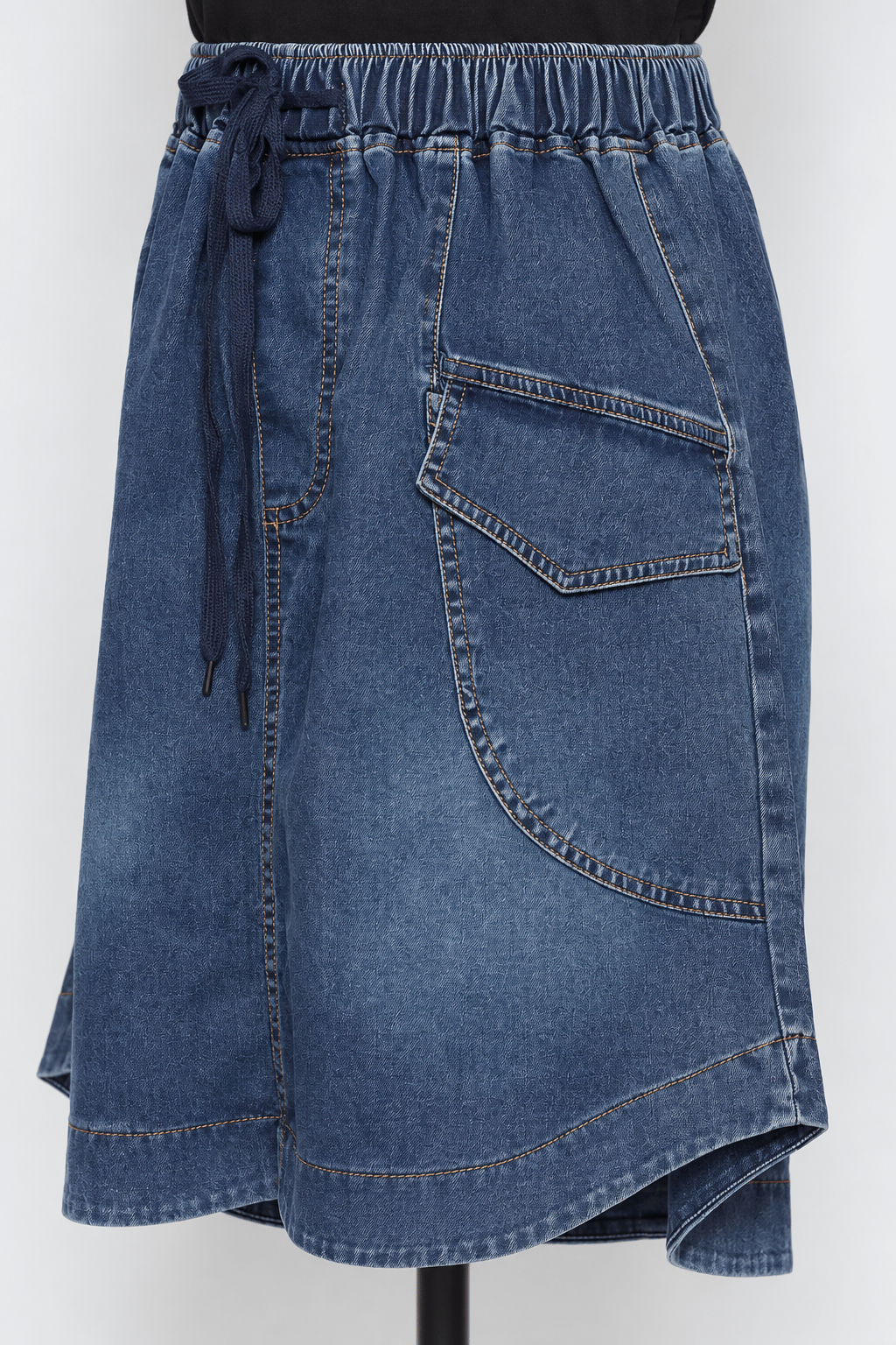 PO - Fianna Denim Skirt in Blue