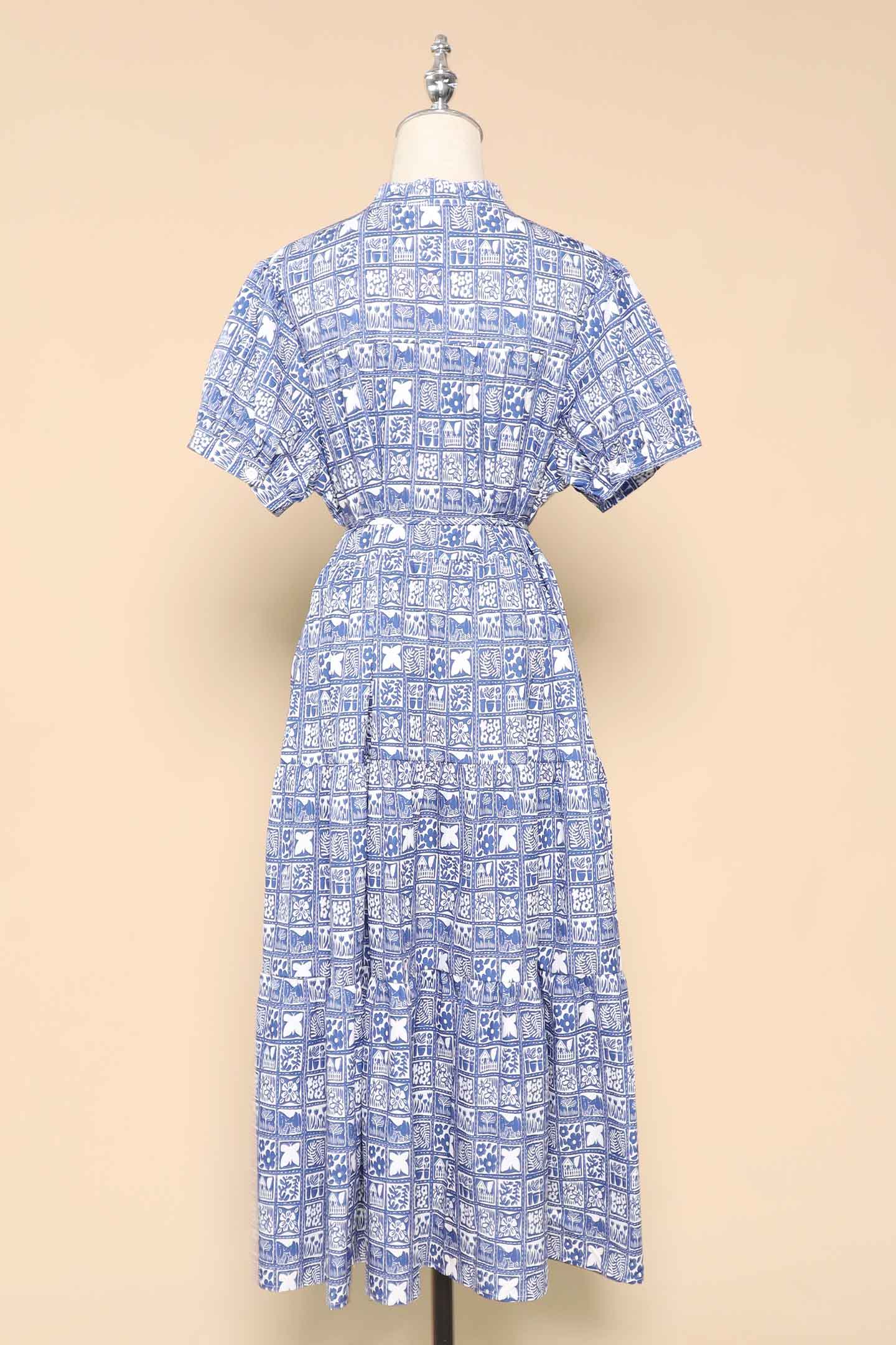 PO - Fifi Dress in Blue Mirage