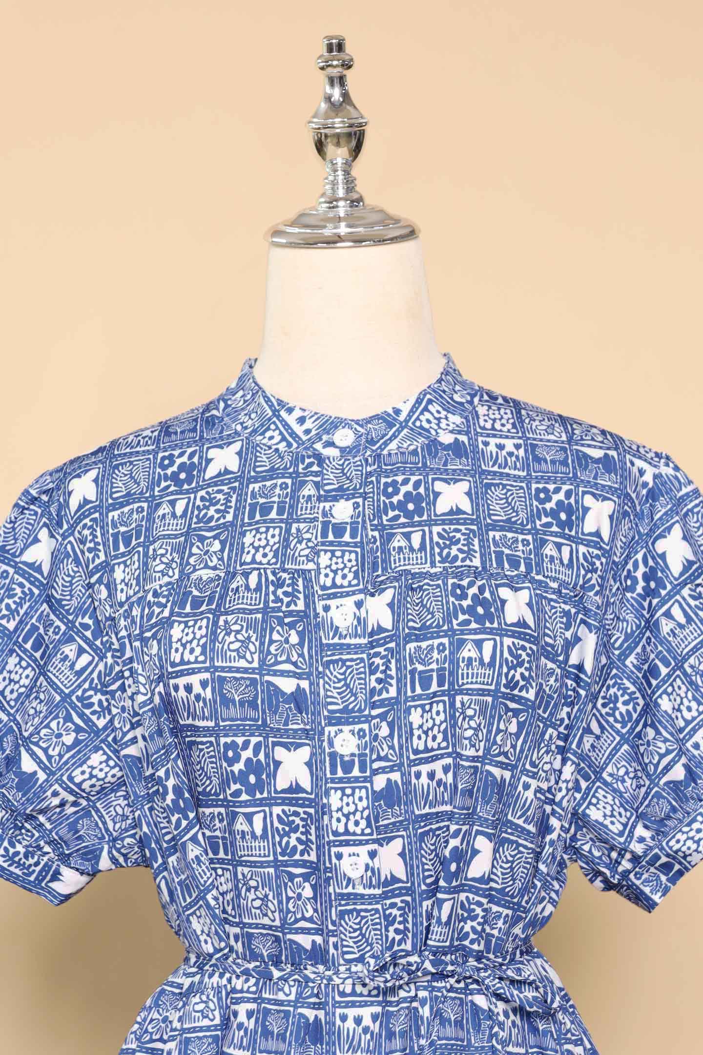 PO - Fifi Dress in Blue Mirage