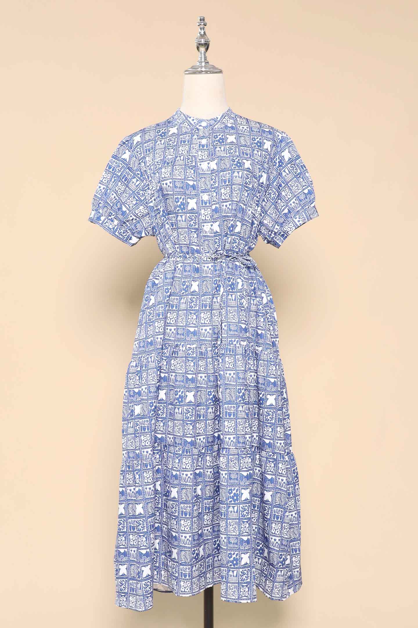 PO - Fifi Dress in Blue Mirage