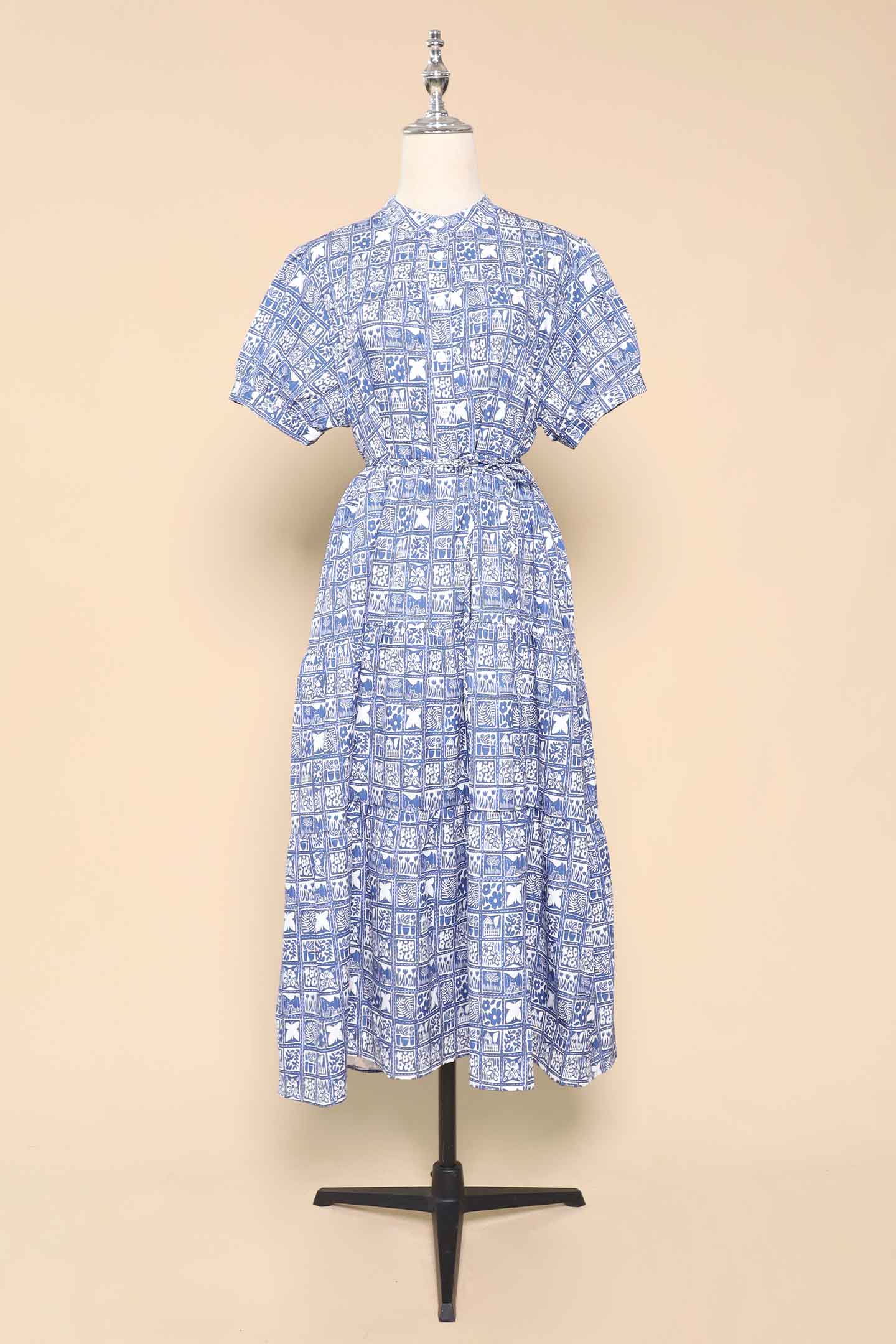 PO - Fifi Dress in Blue Mirage
