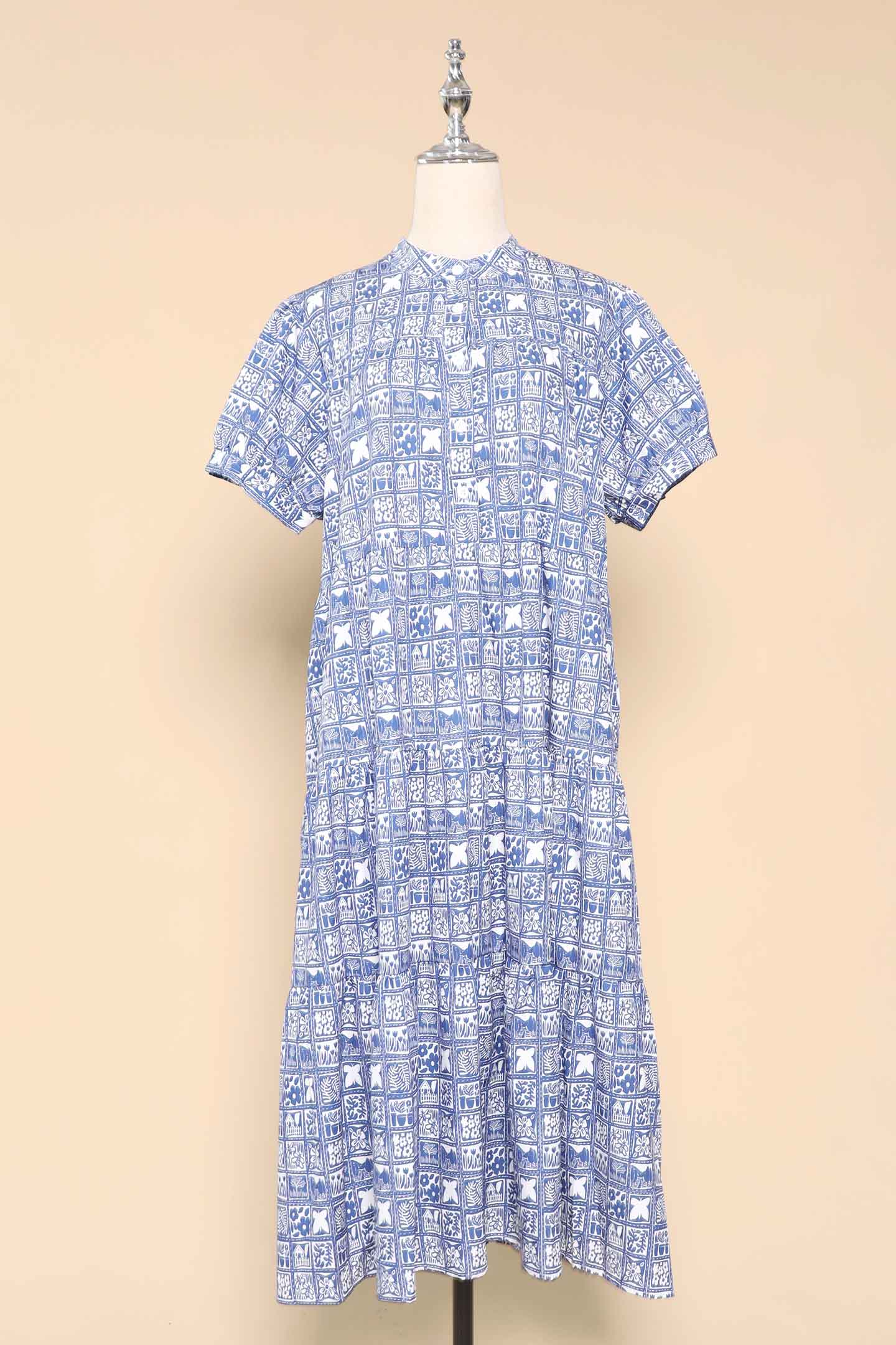 PO - Fifi Dress in Blue Mirage
