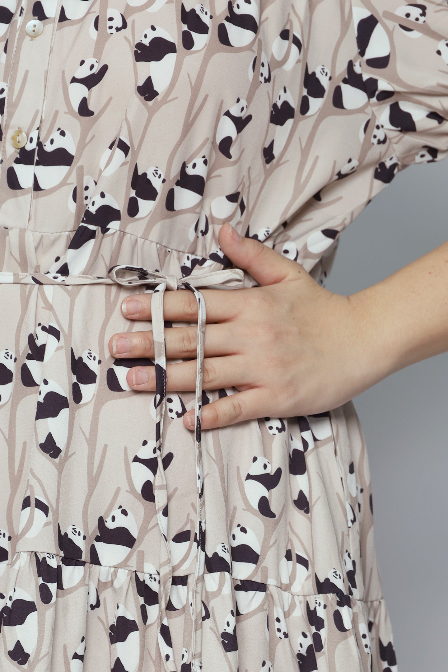 Fifi Dress in Panda Play