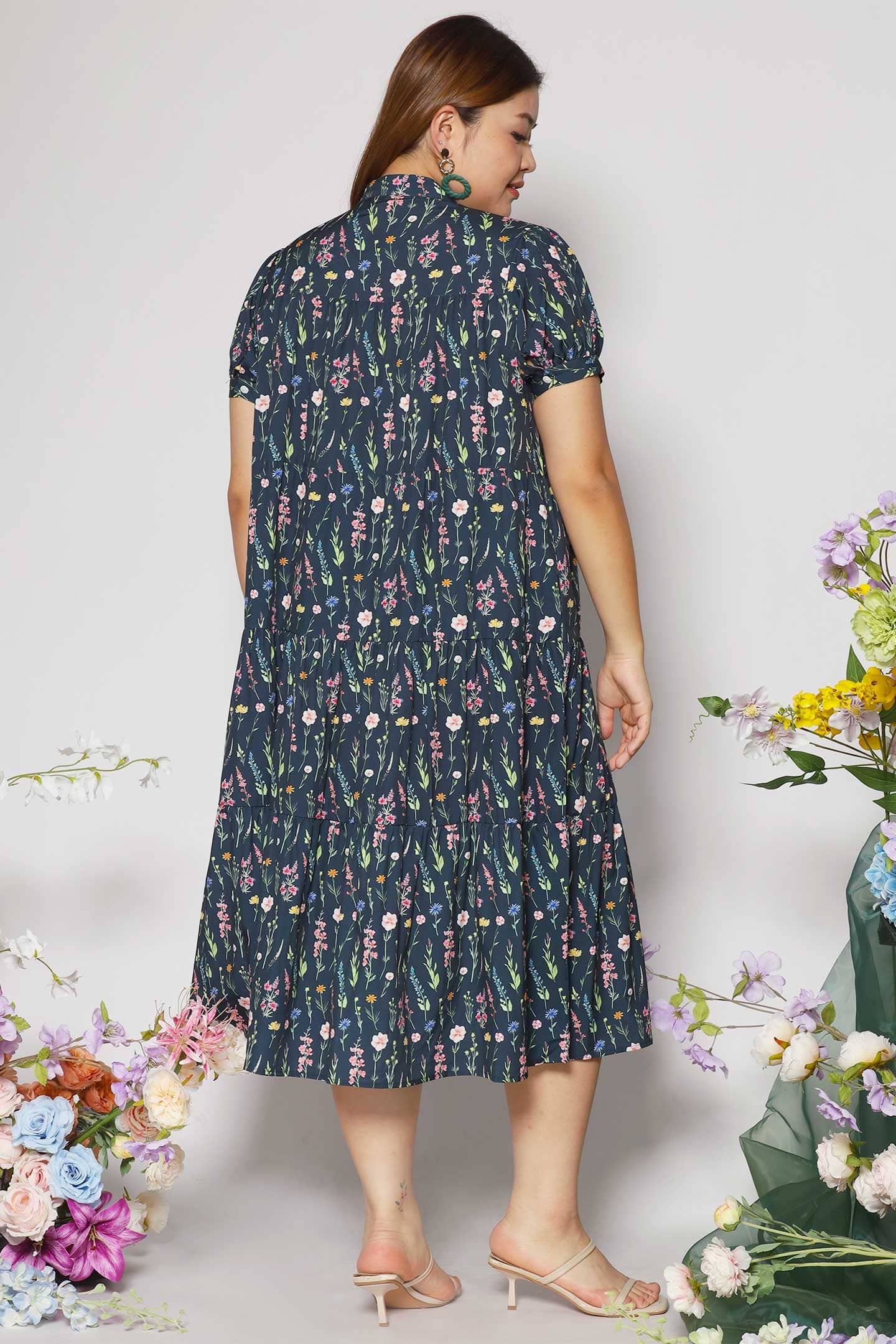 Fifi Dress in Floral Escape